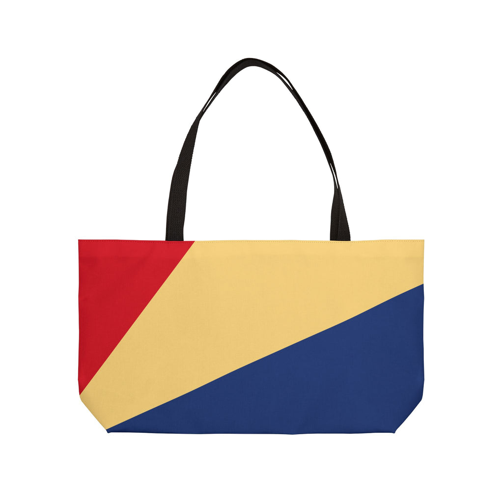Colorblock Tote Bag