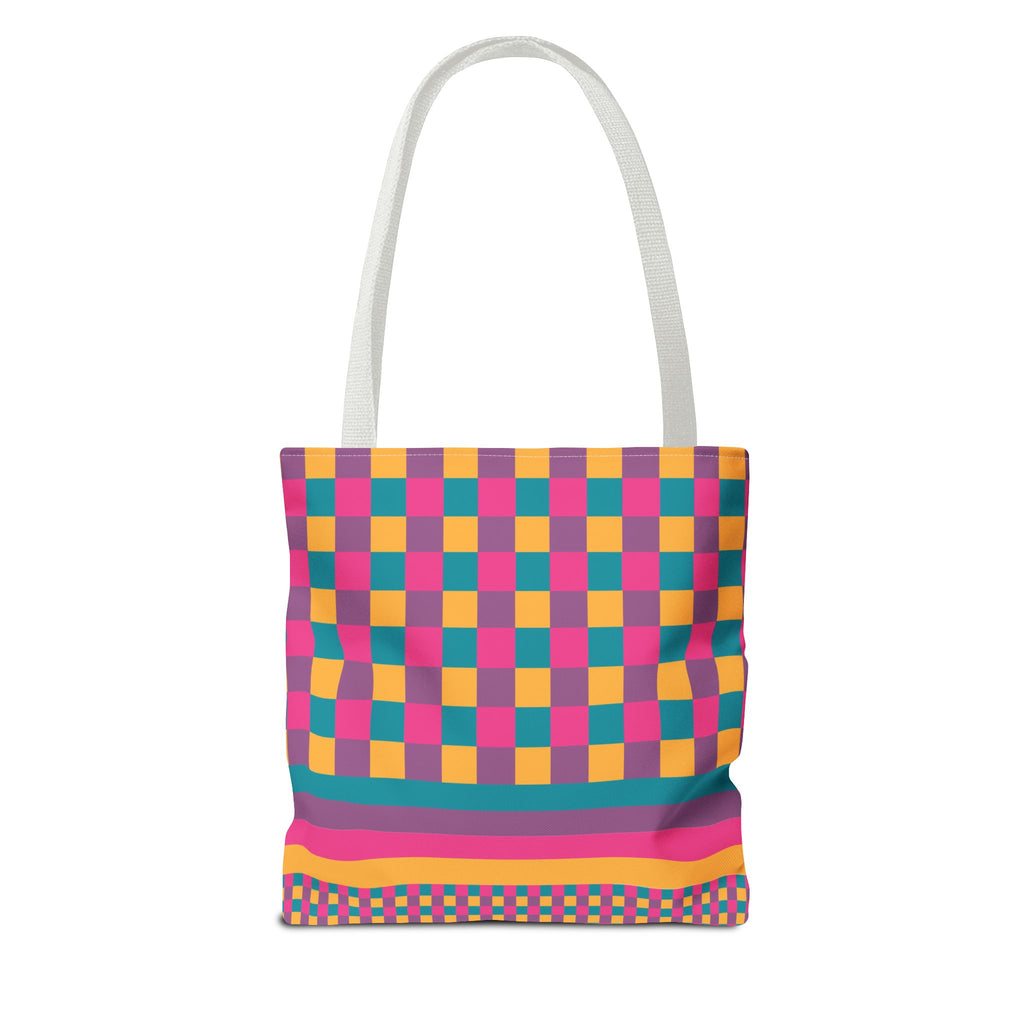 Colorblock Tote Bag