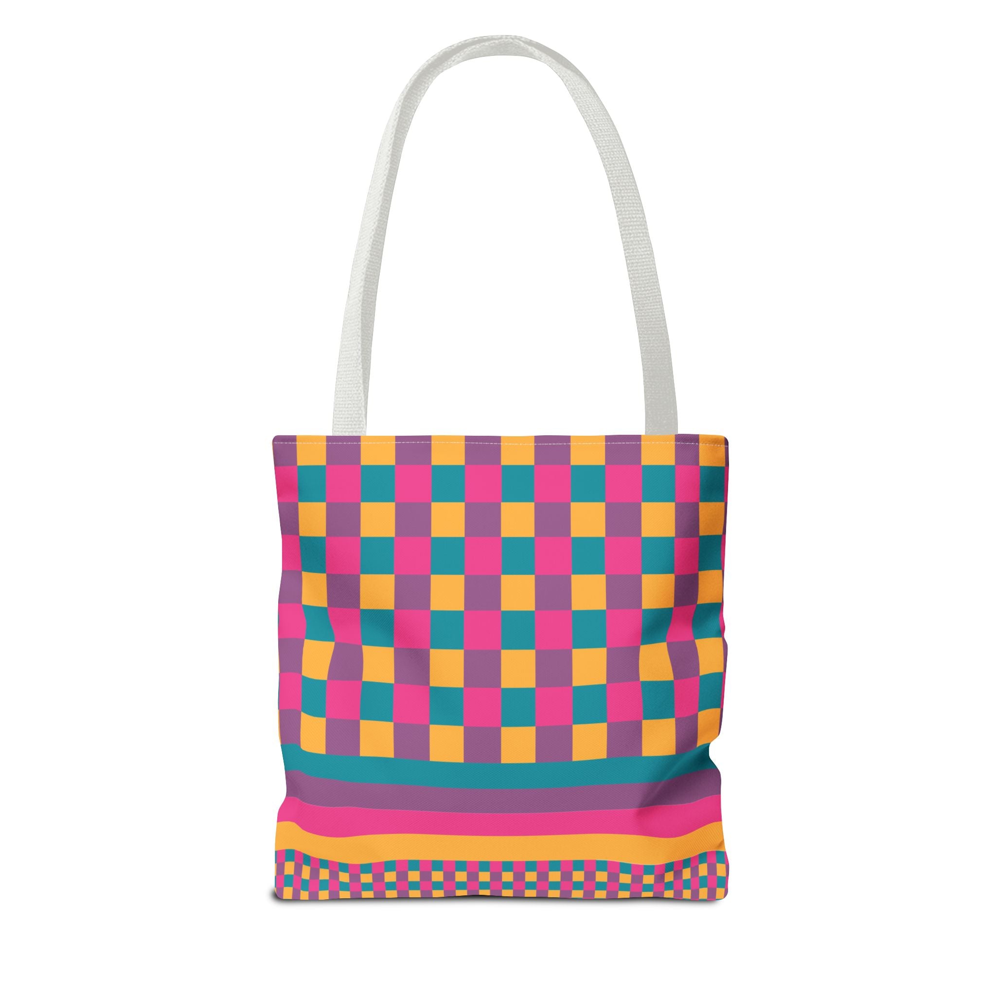 Colorblock Tote Bag