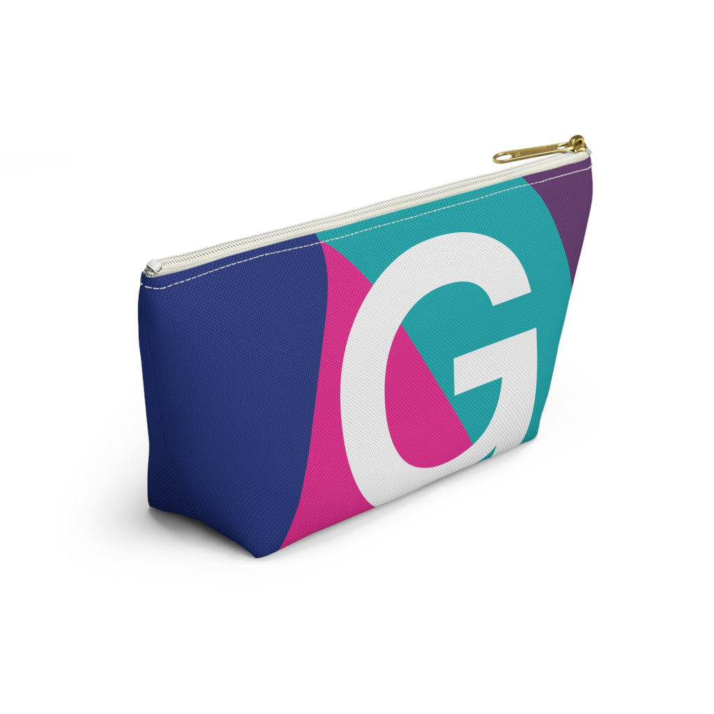 Colorblock Accessory Pouch — Monogram G T-Bottom Cosmetic Bag