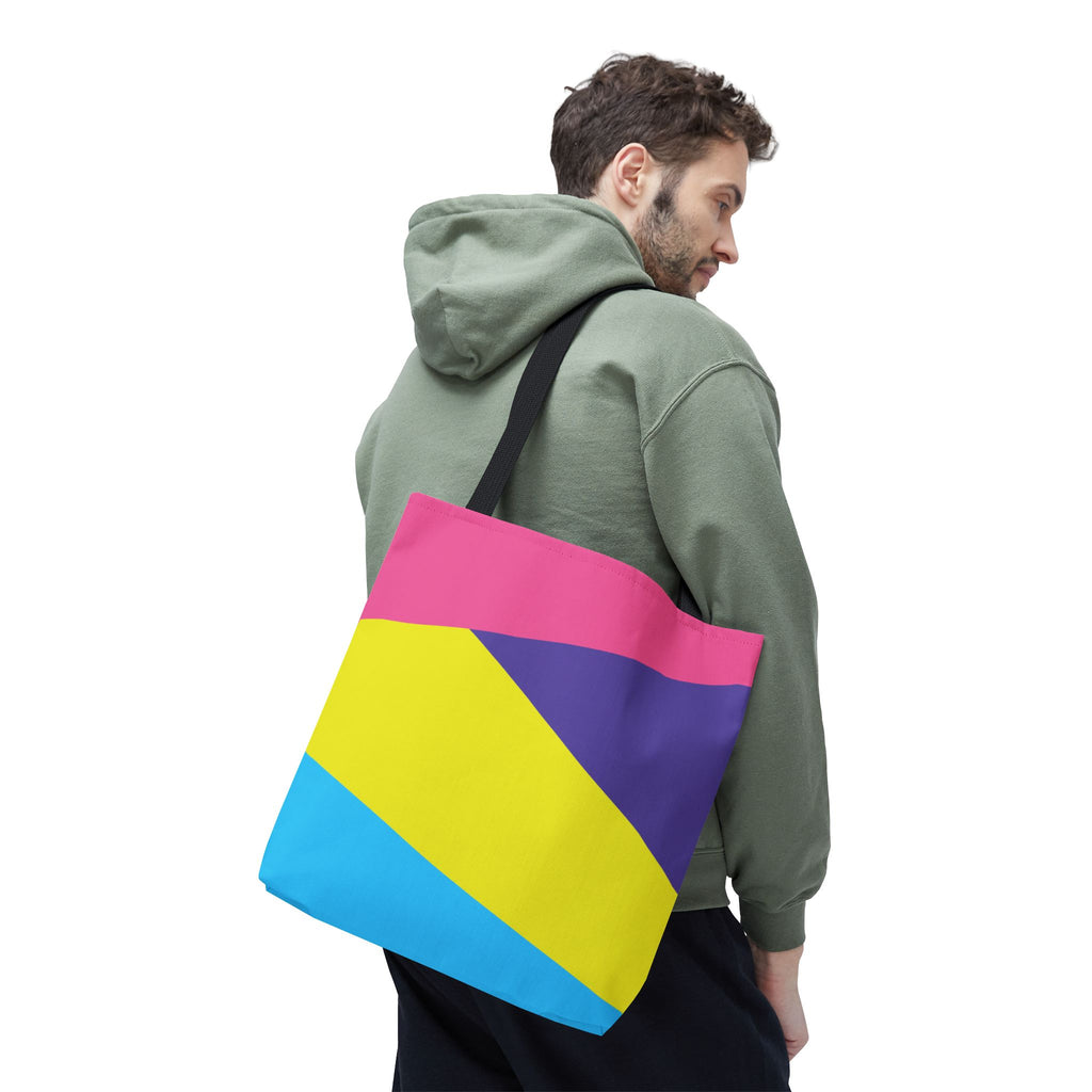 Colorblock Tote Bag