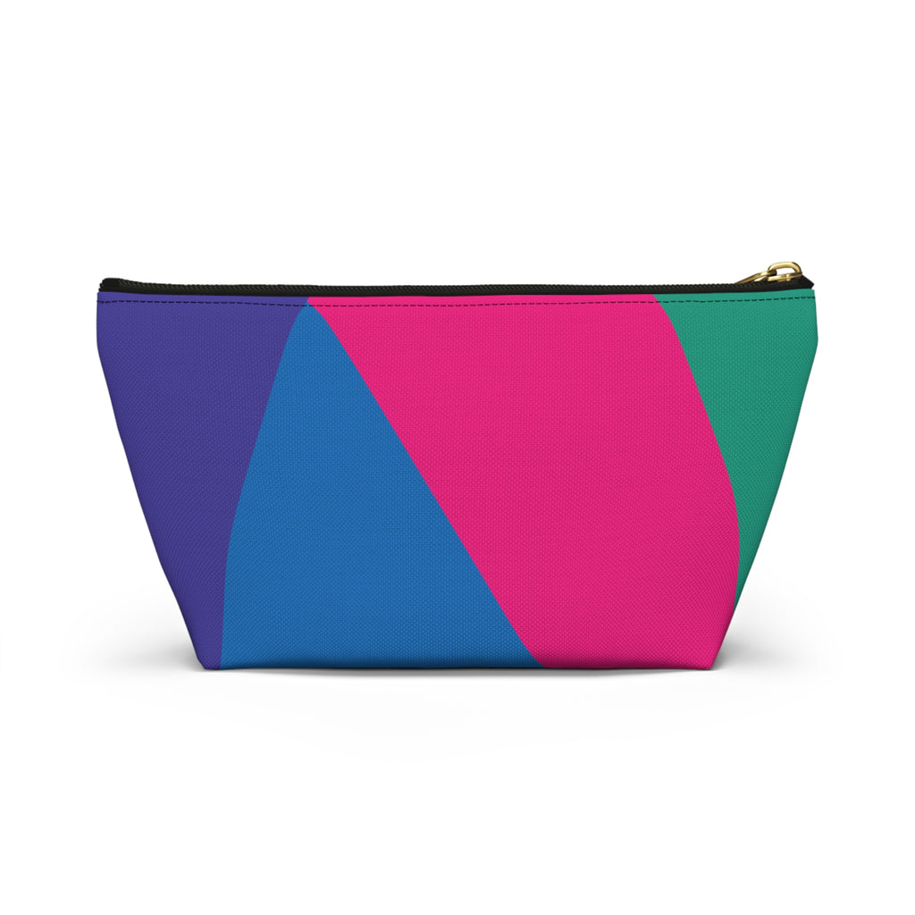 Colorblock Accessory Pouch