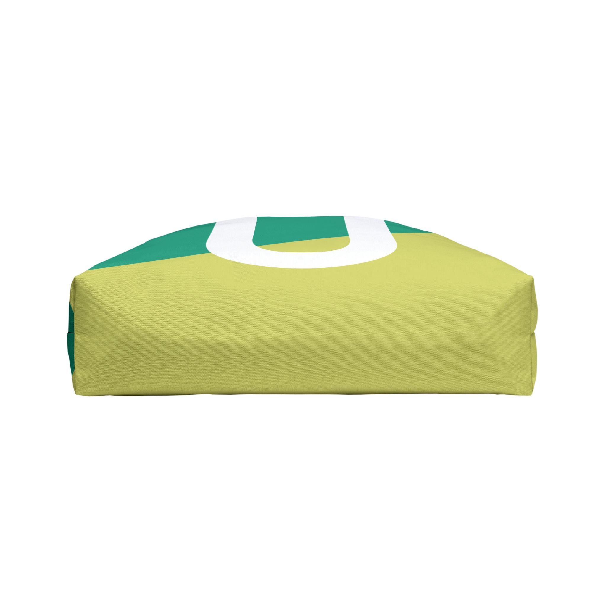 Personalized 'U' Colorblock Tote Bag — Monogram Weekender Tote