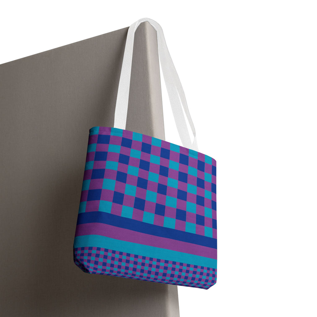 Colorblock Tote Bag