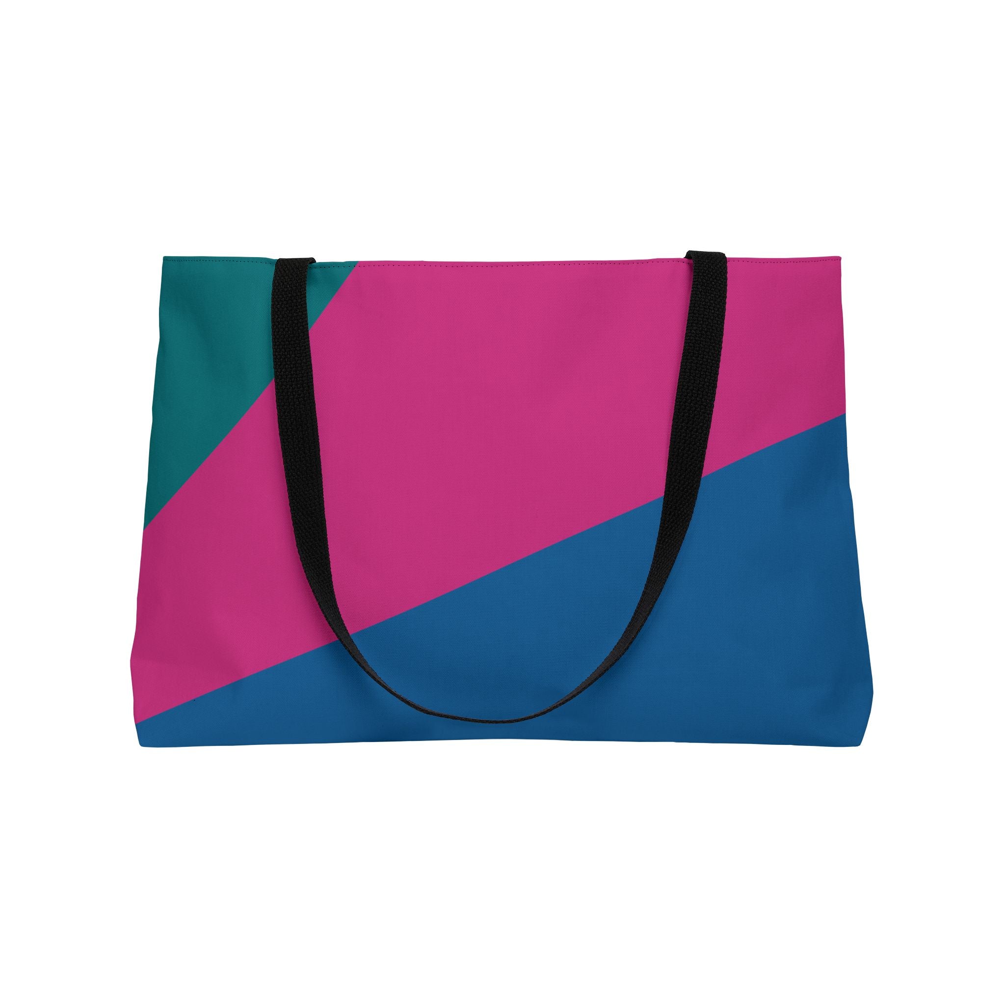 Colorblock Tote Bag