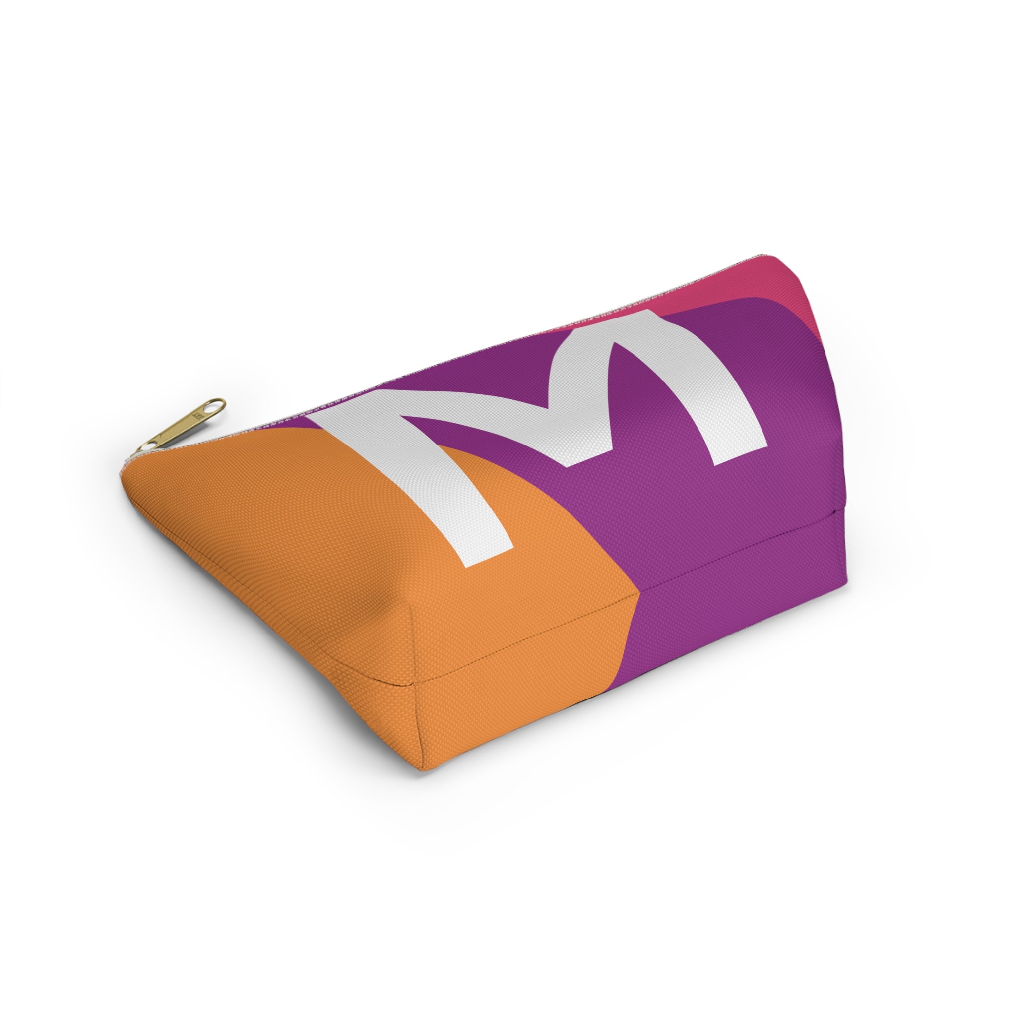 Colorblock Accessory Pouch — Monogram M T-Bottom Cosmetic Bag