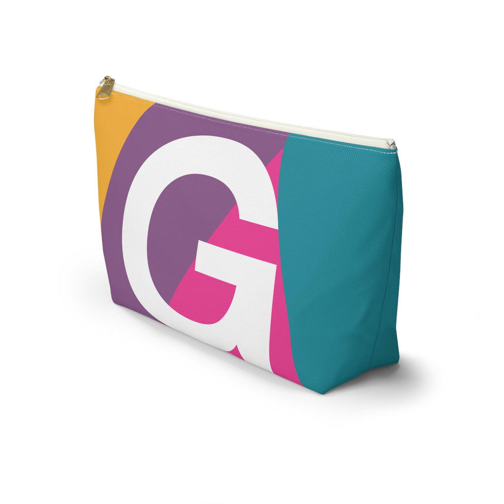 Colorblock Accessory Pouch — Monogram G T-Bottom Cosmetic Bag