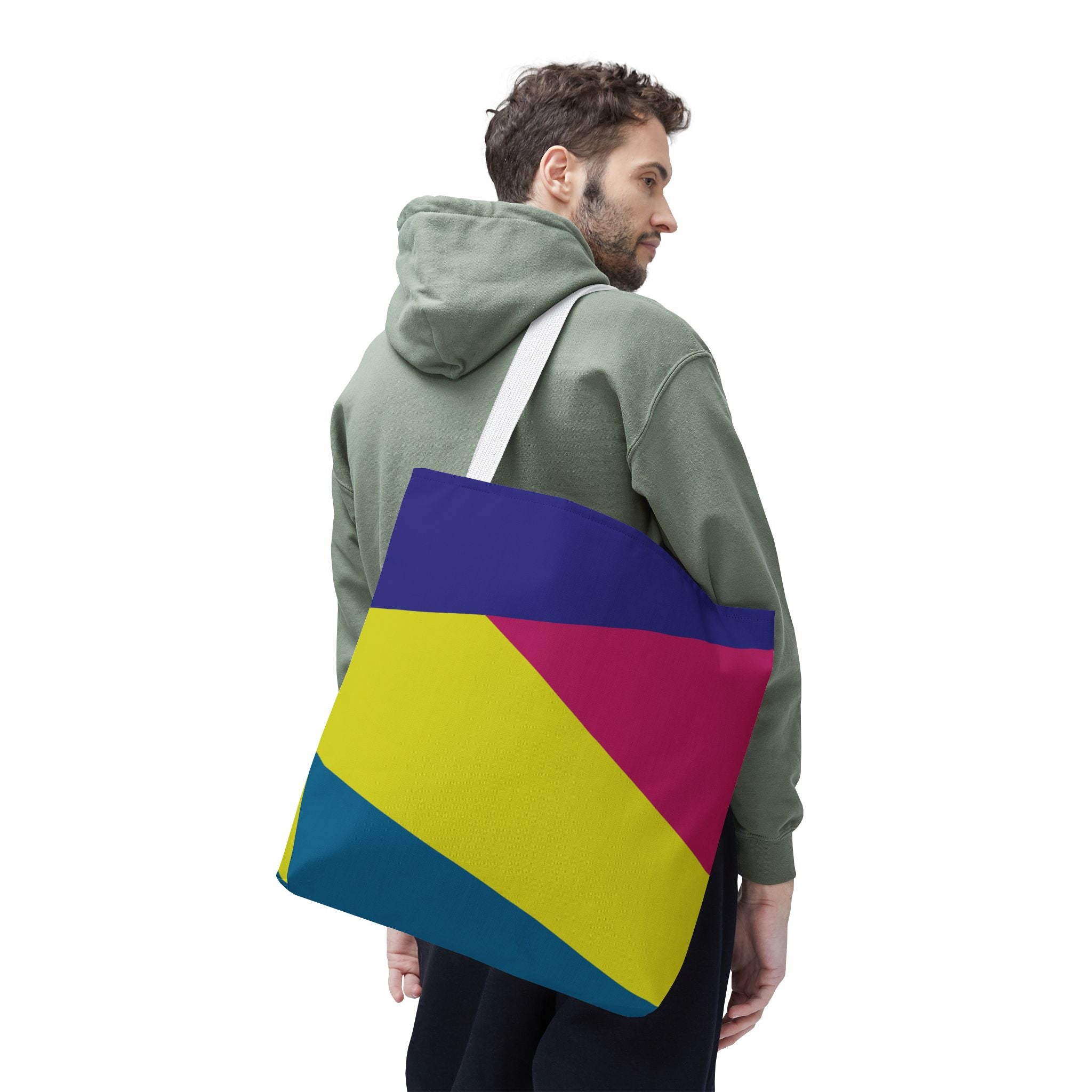 Colorblock Tote Bag