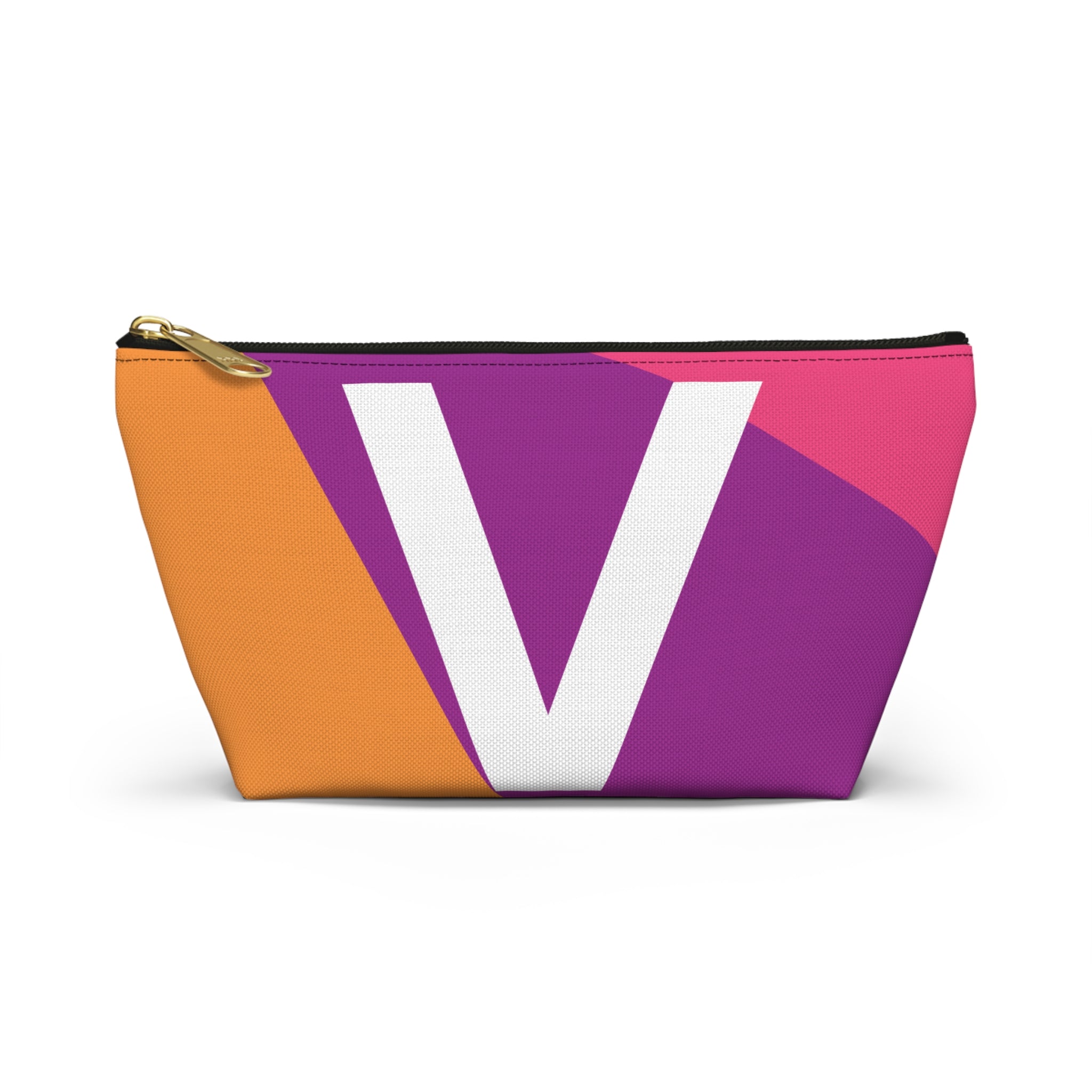 Colorblock Accessory Pouch — Monogram V T-Bottom Cosmetic Bag