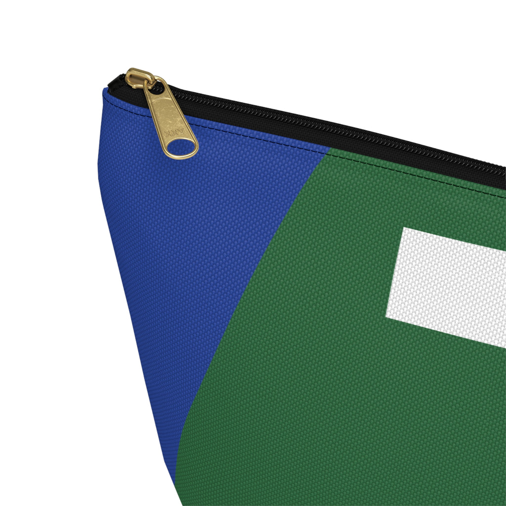 Colorblock Accessory Pouch — Monogram Z T-Bottom Cosmetic Bag