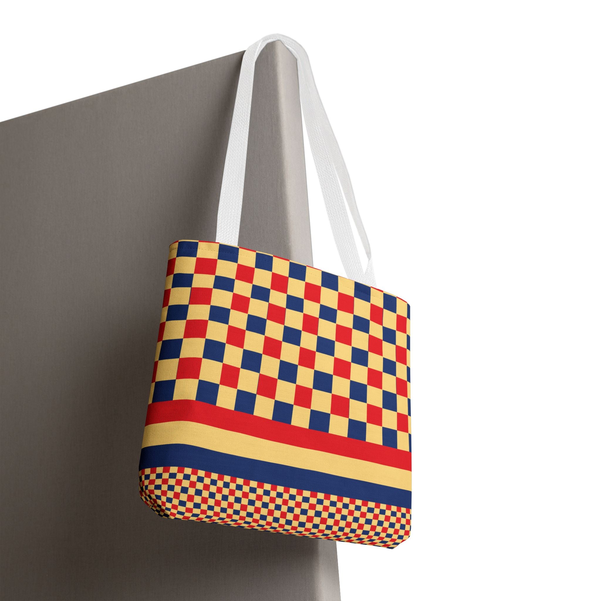 Colorblock Tote Bag