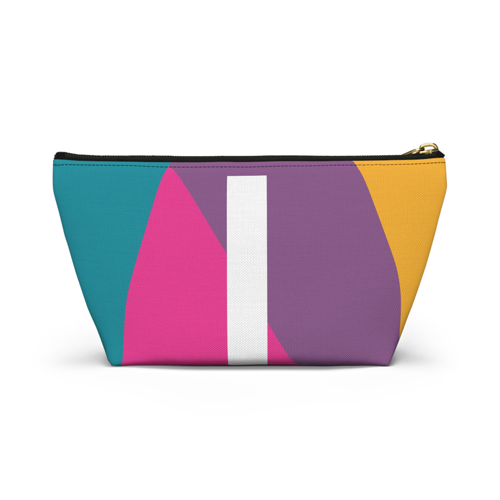 Colorblock Accessory Pouch — Monogram I T-Bottom Cosmetic Bag