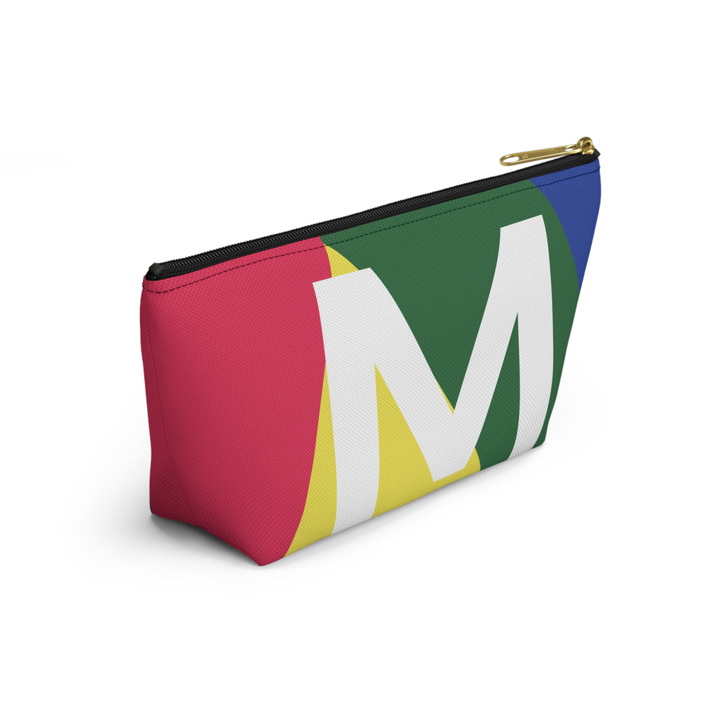 Copy of Colorblock Accessory Pouch — Monogram M T-Bottom Cosmetic Bag