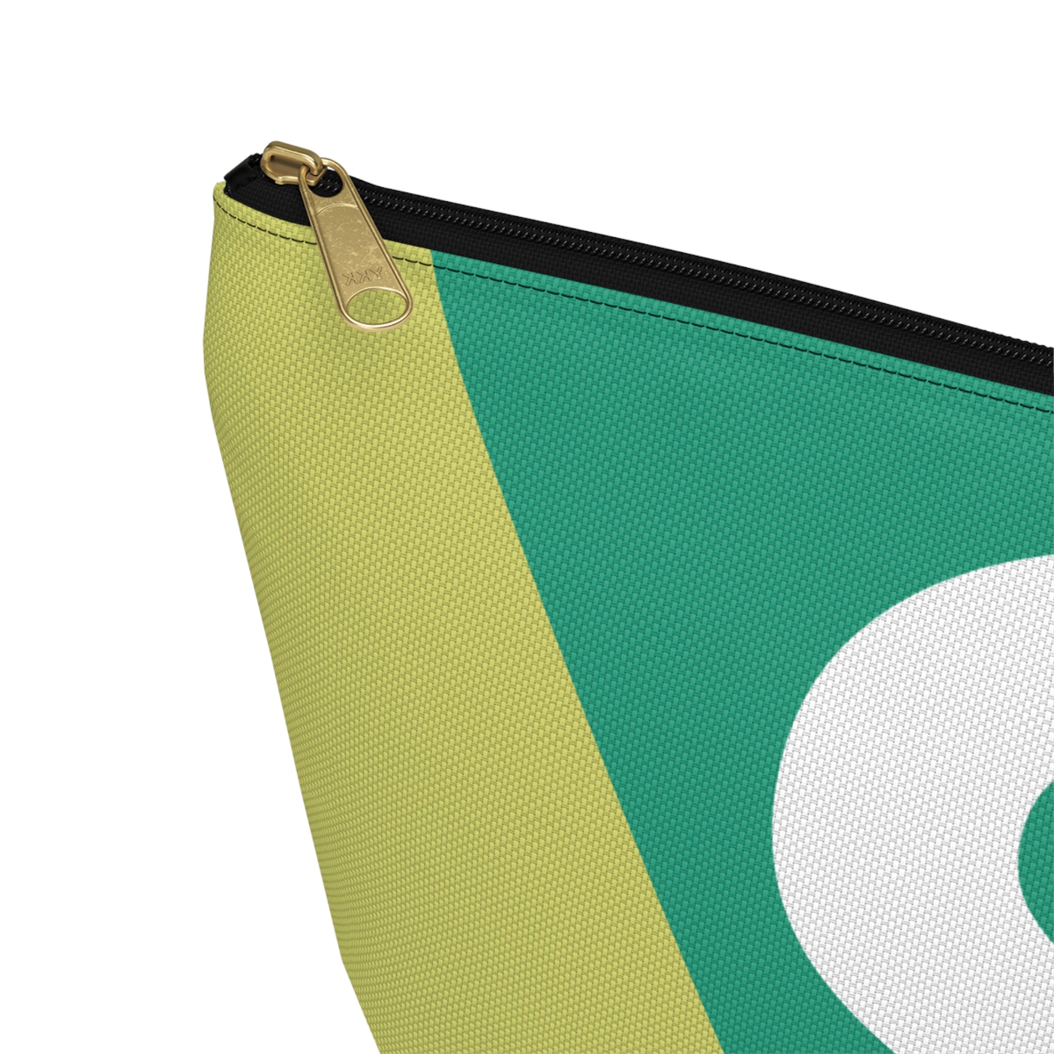 Initials Colorblock Accessory Pouch — Monogram S T-Bottom Cosmetic Bag