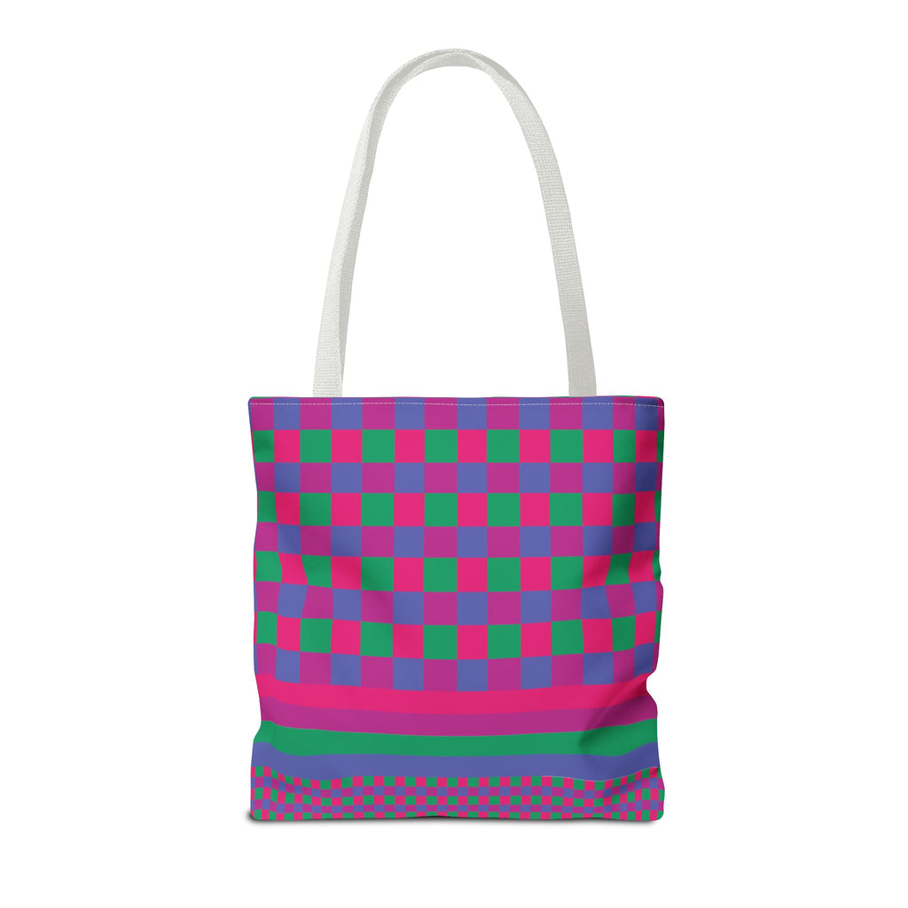 Colorblock Tote Bag