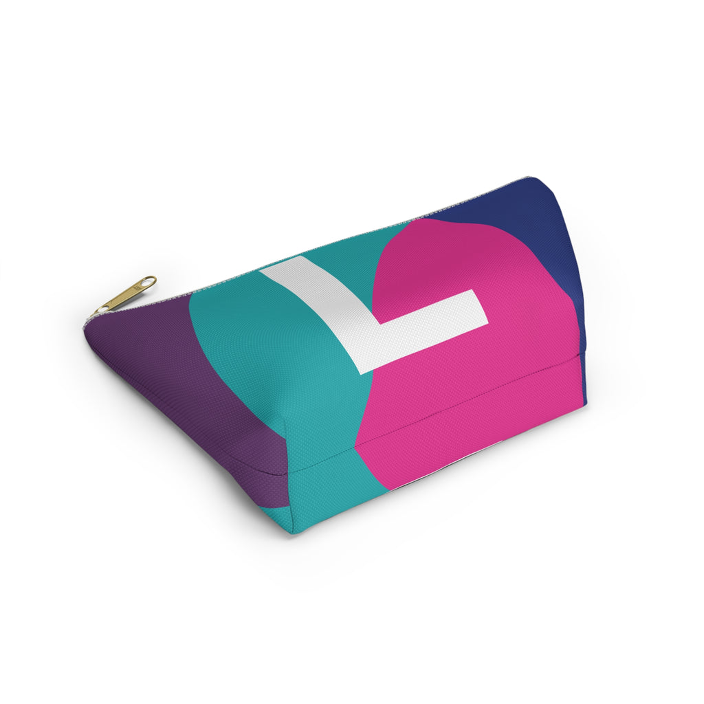 Colorblock Accessory Pouch — Monogram L T-Bottom Cosmetic Bag