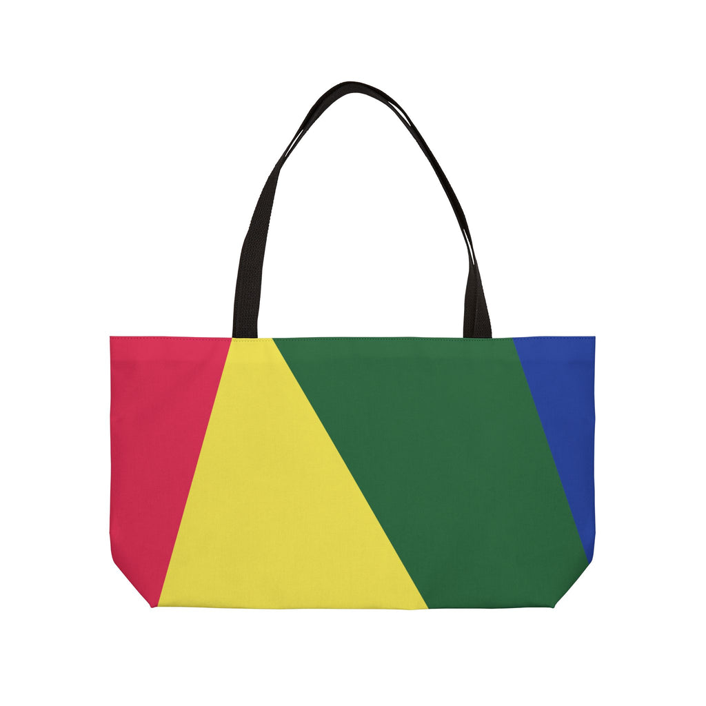 Colorblock Tote Bag
