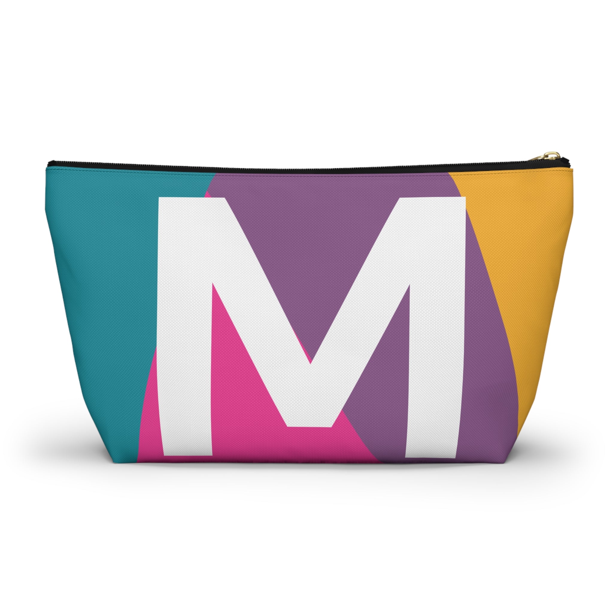 Colorblock Accessory Pouch — Monogram M T-Bottom Cosmetic Bag