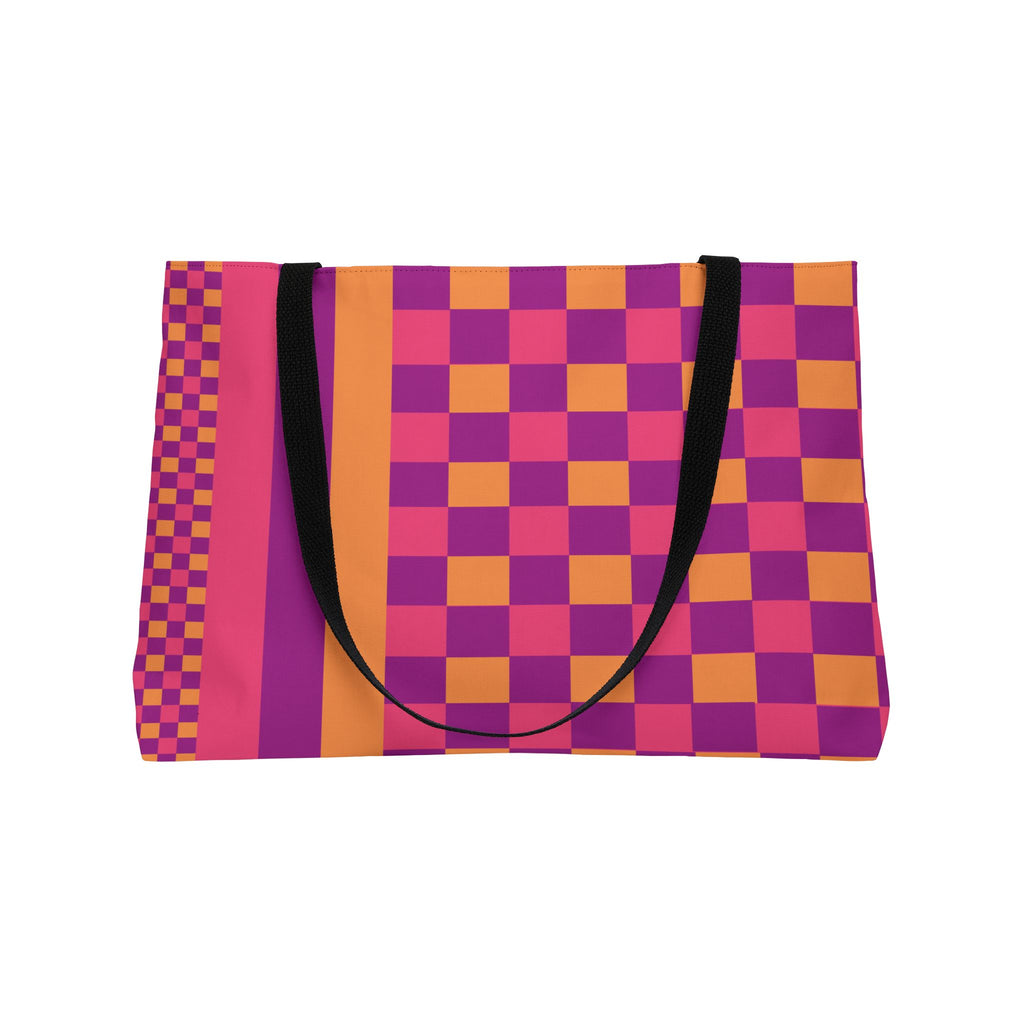 Colorblock Tote Bag