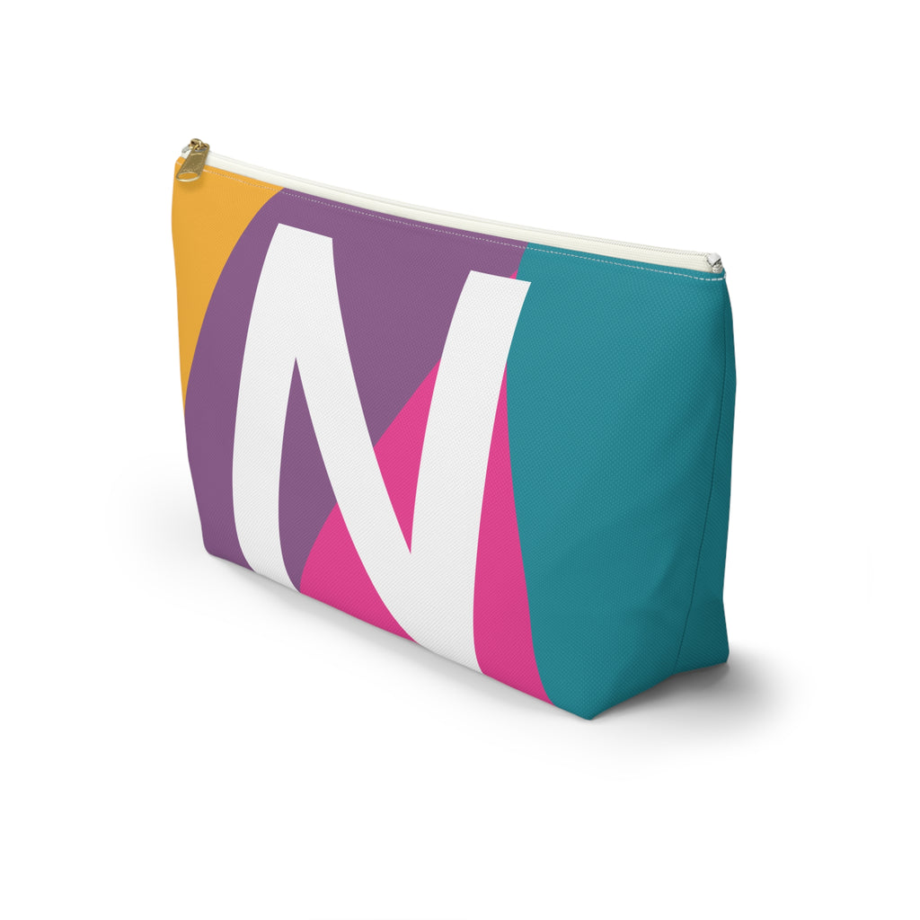 Colorblock Accessory Pouch — Monogram N T-Bottom Cosmetic Bag
