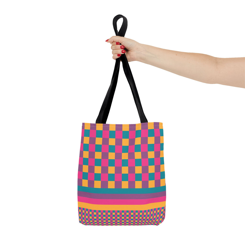 Colorblock Tote Bag