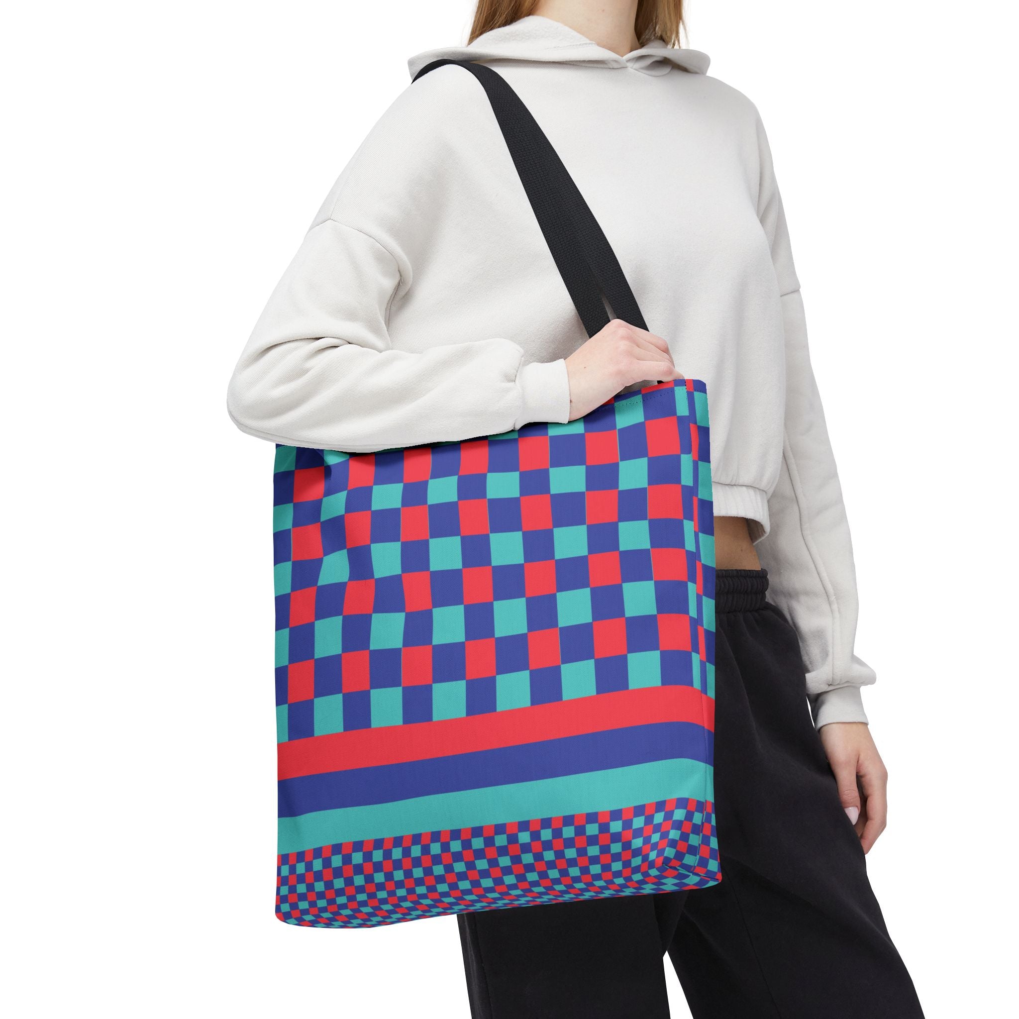 Colorblock Tote Bag