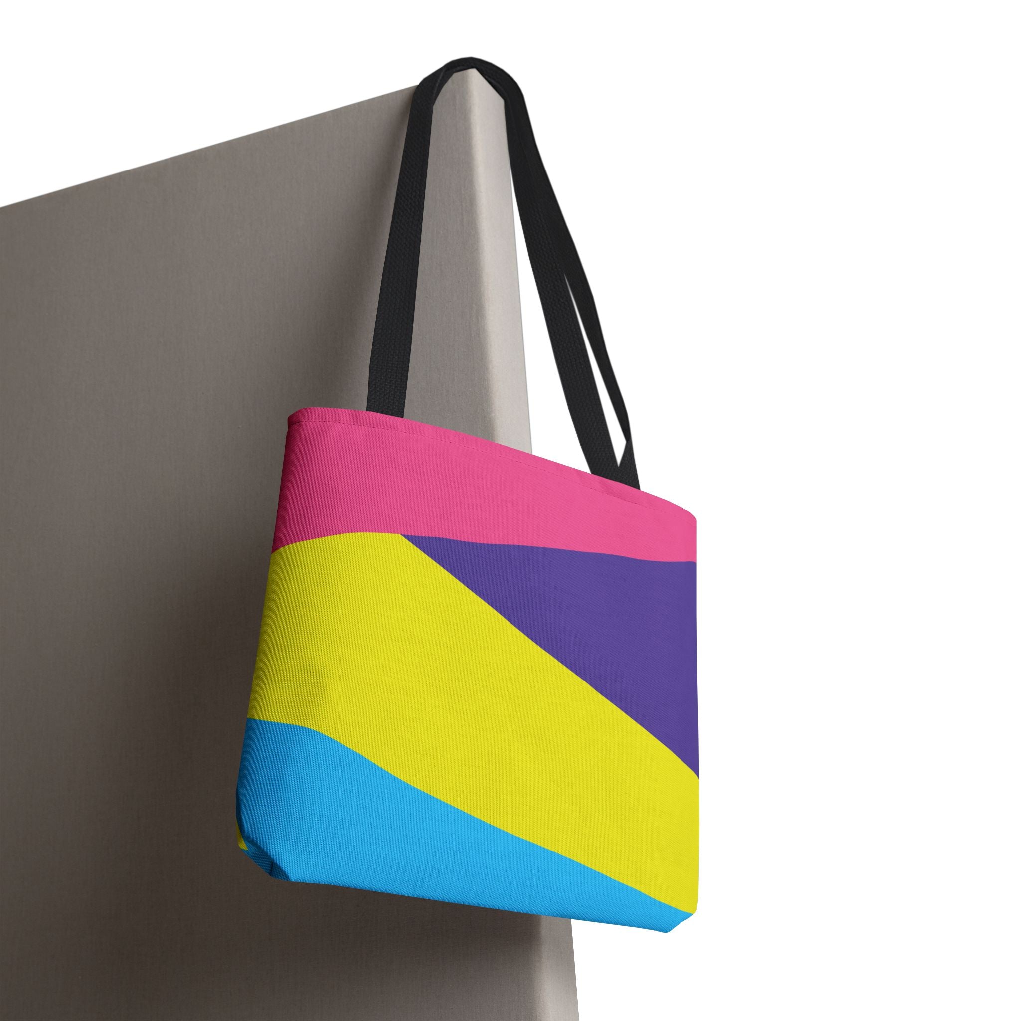 Colorblock Tote Bag