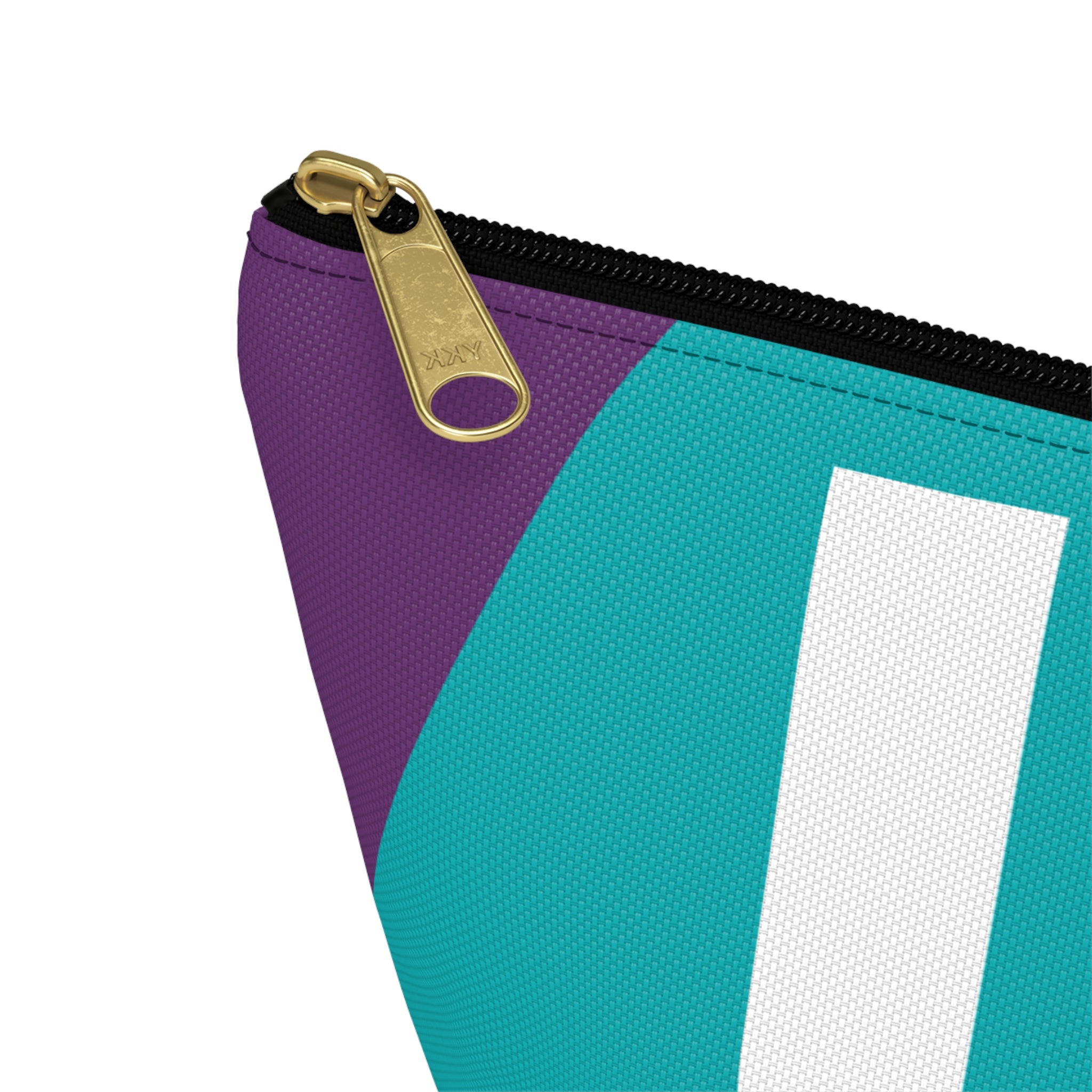 Colorblock Accessory Pouch — Monogram U T-Bottom Cosmetic Bag