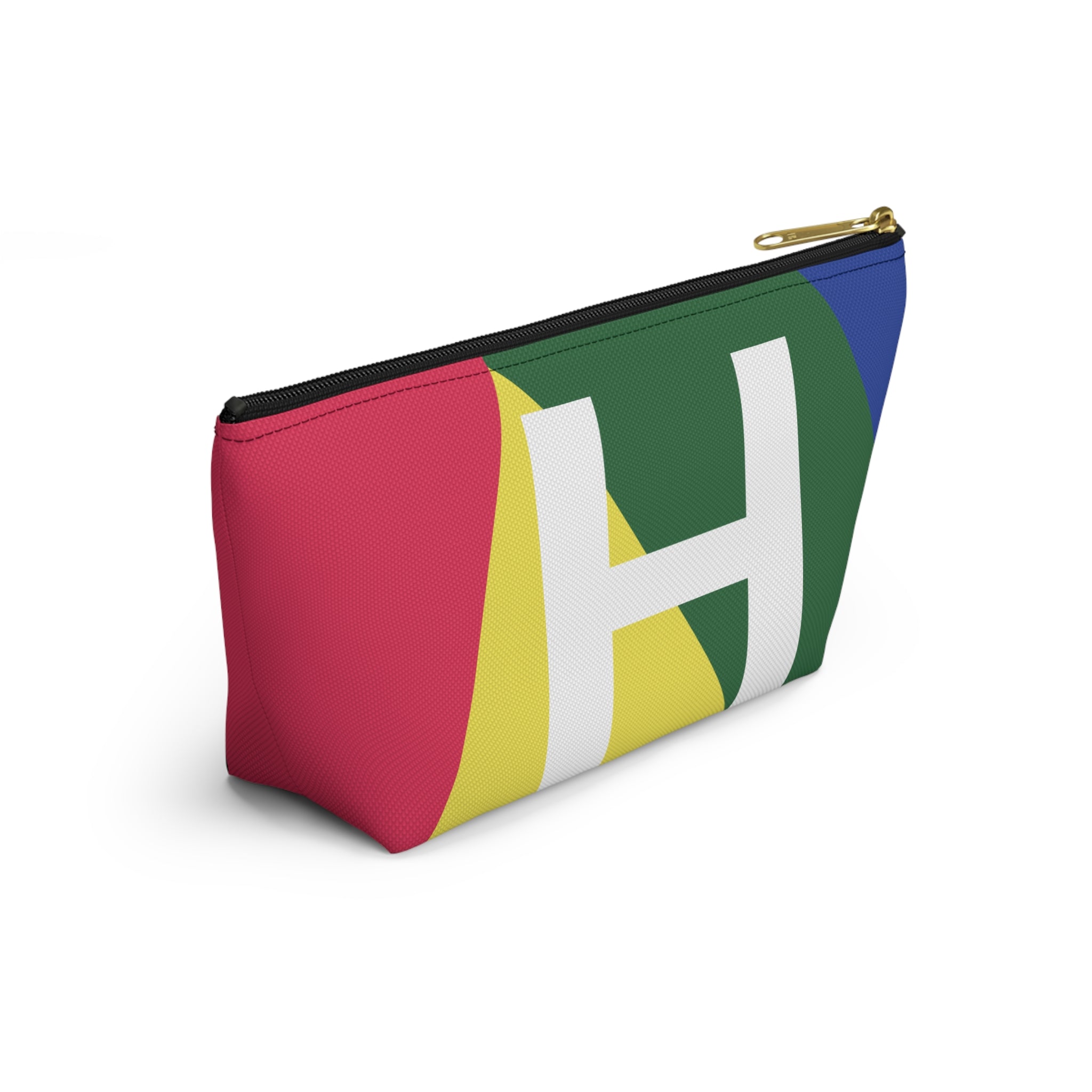Colorblock Accessory Pouch — Monogram H T-Bottom Cosmetic Bag