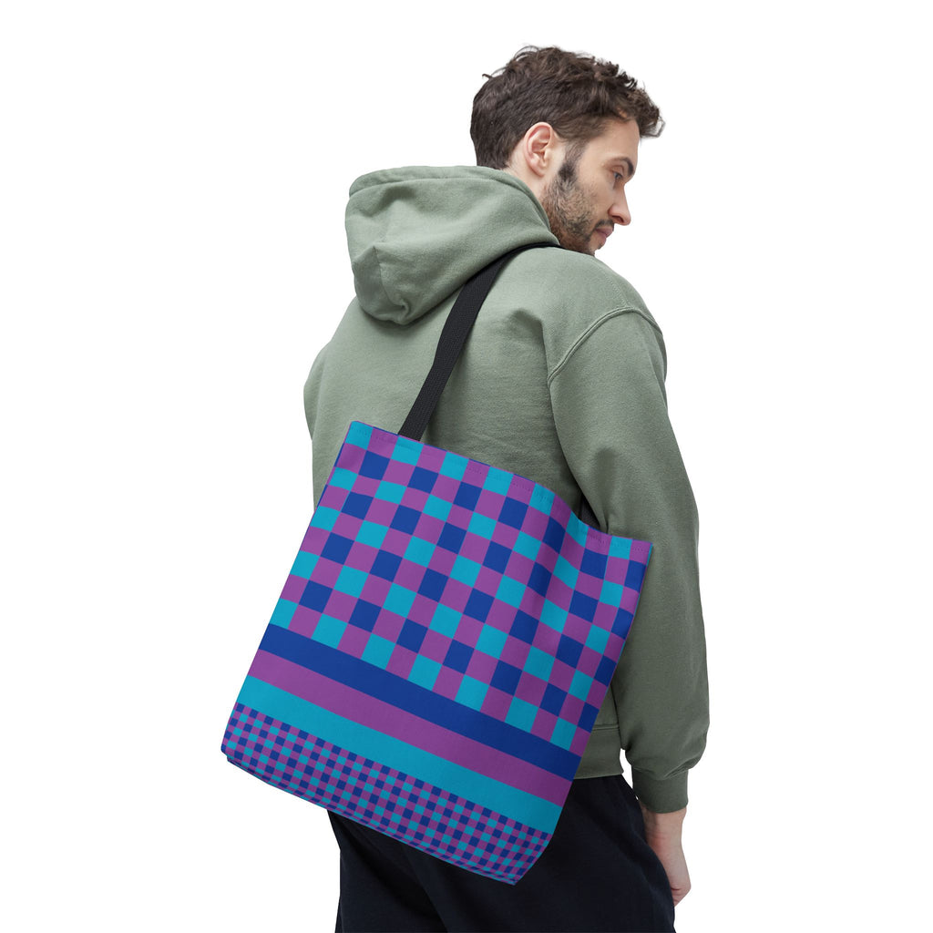 Colorblock Tote Bag