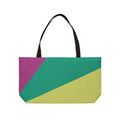 Colorblock Tote Bag