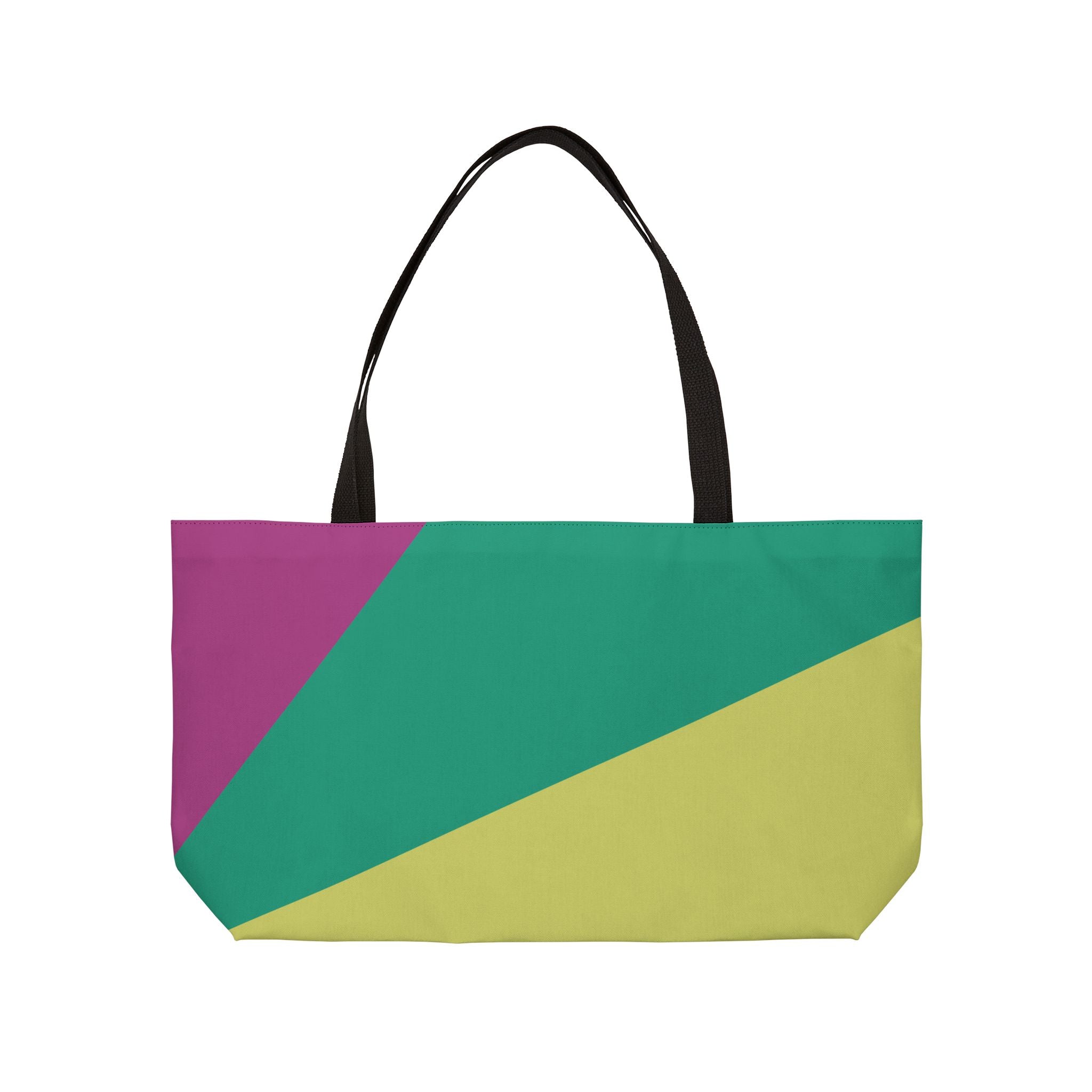 Colorblock Tote Bag
