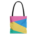 Colorblock Tote Bag