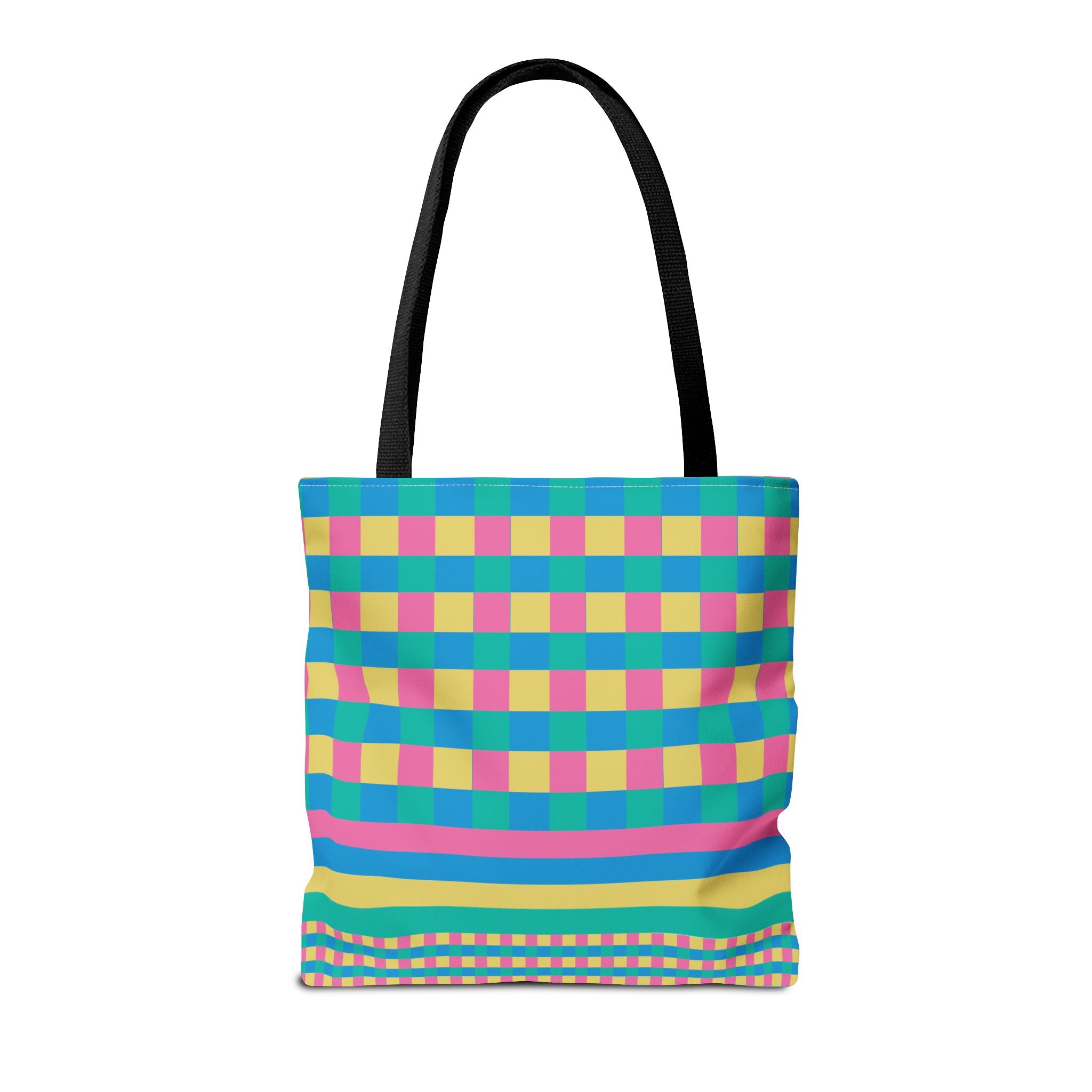 Colorblock Tote Bag