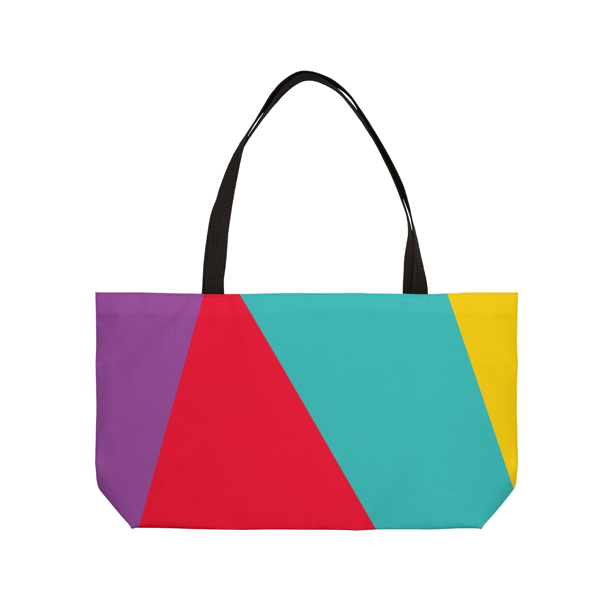 Colorblock Tote Bag