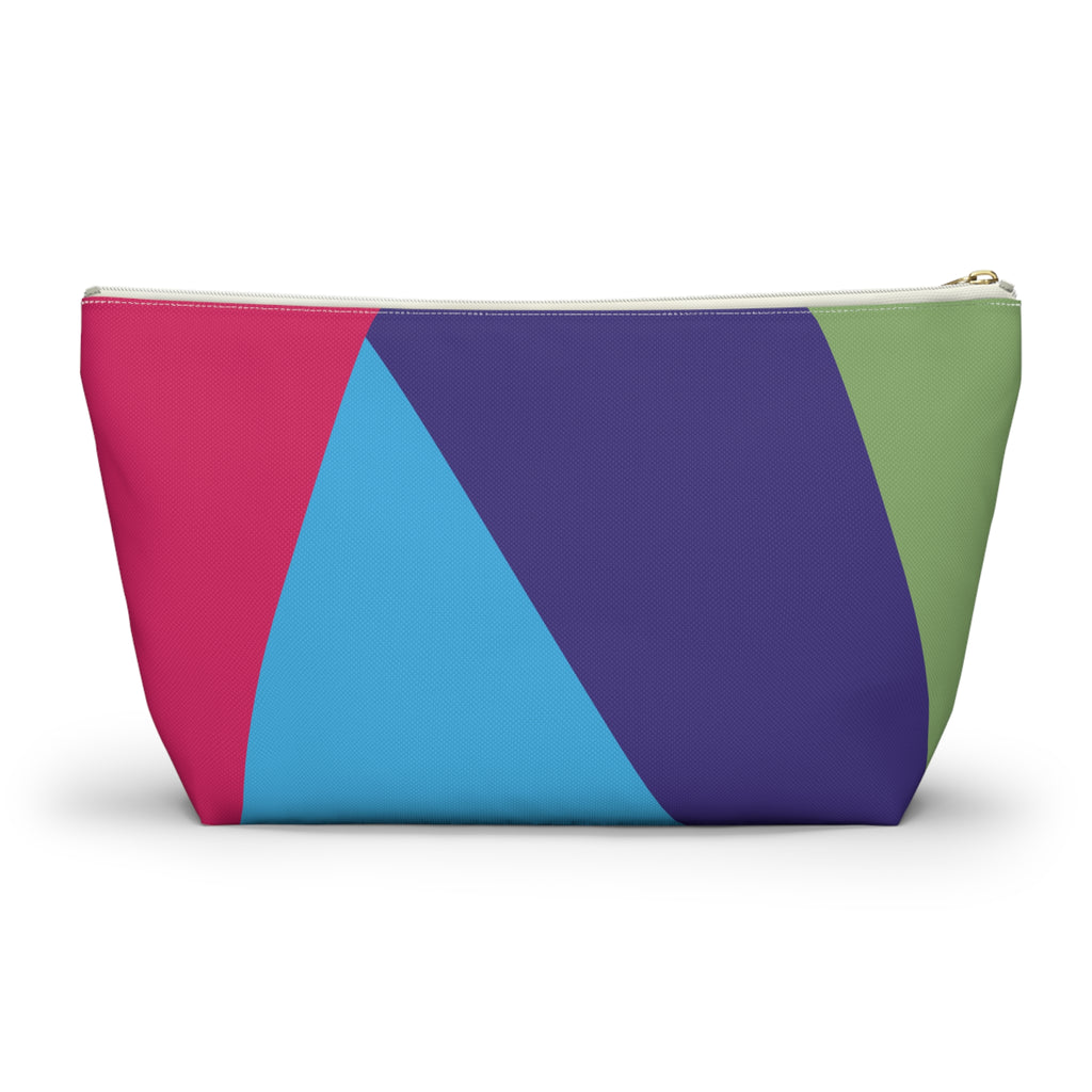Colorblock Accessory Pouch