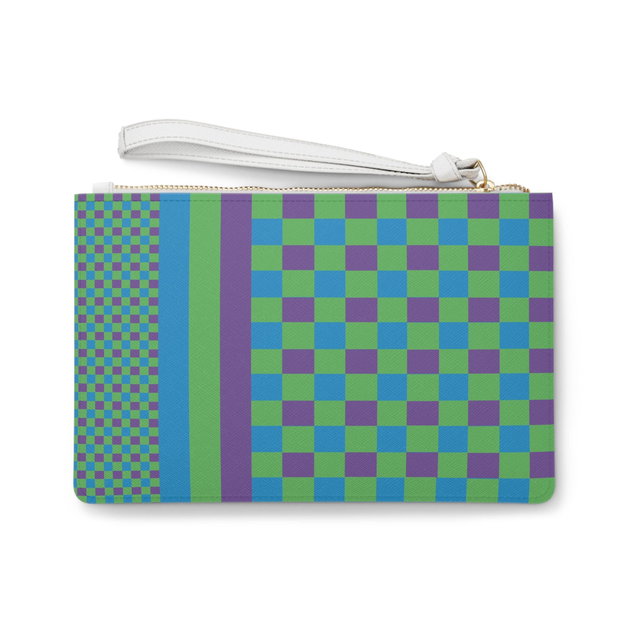 Colorblock Clutch Bag