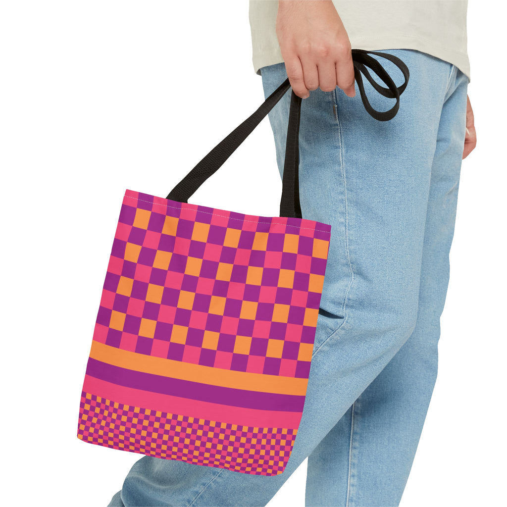 Colorblock Tote Bag