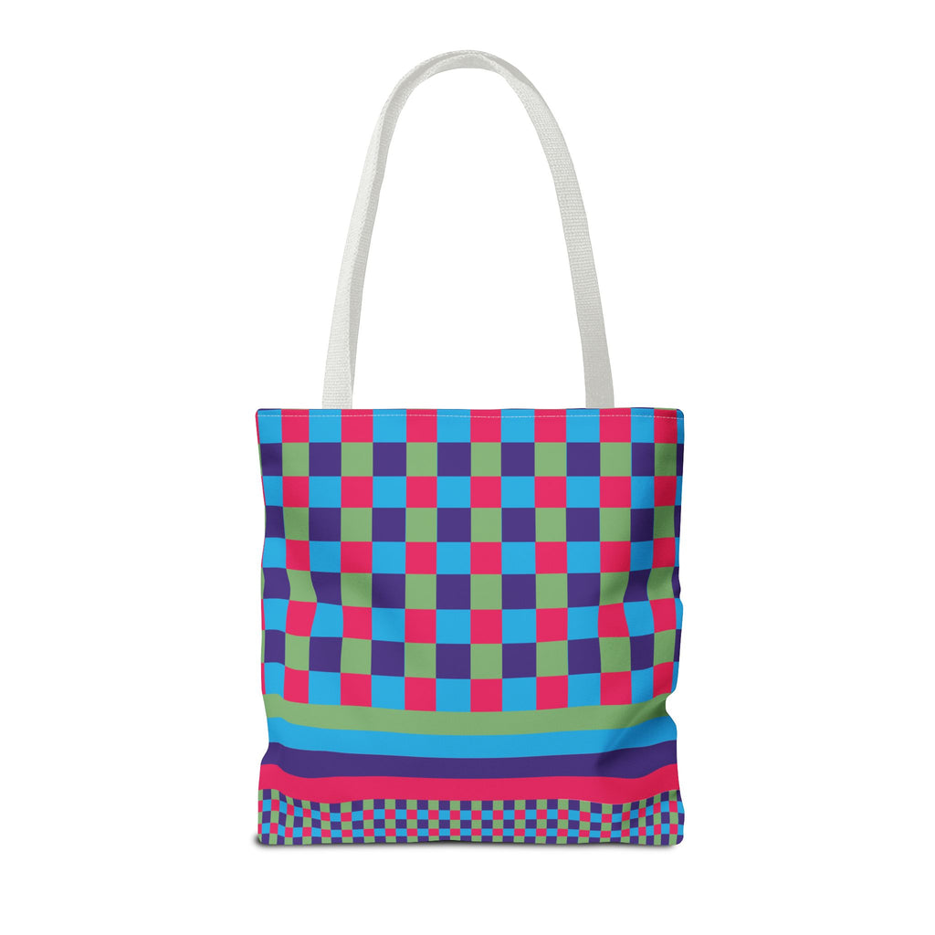 Colorblock Tote Bag