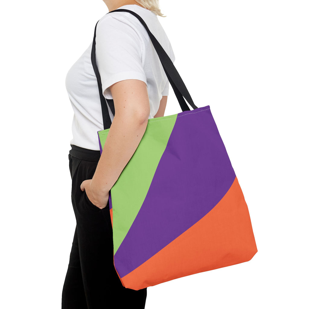 Colorblock Tote Bag