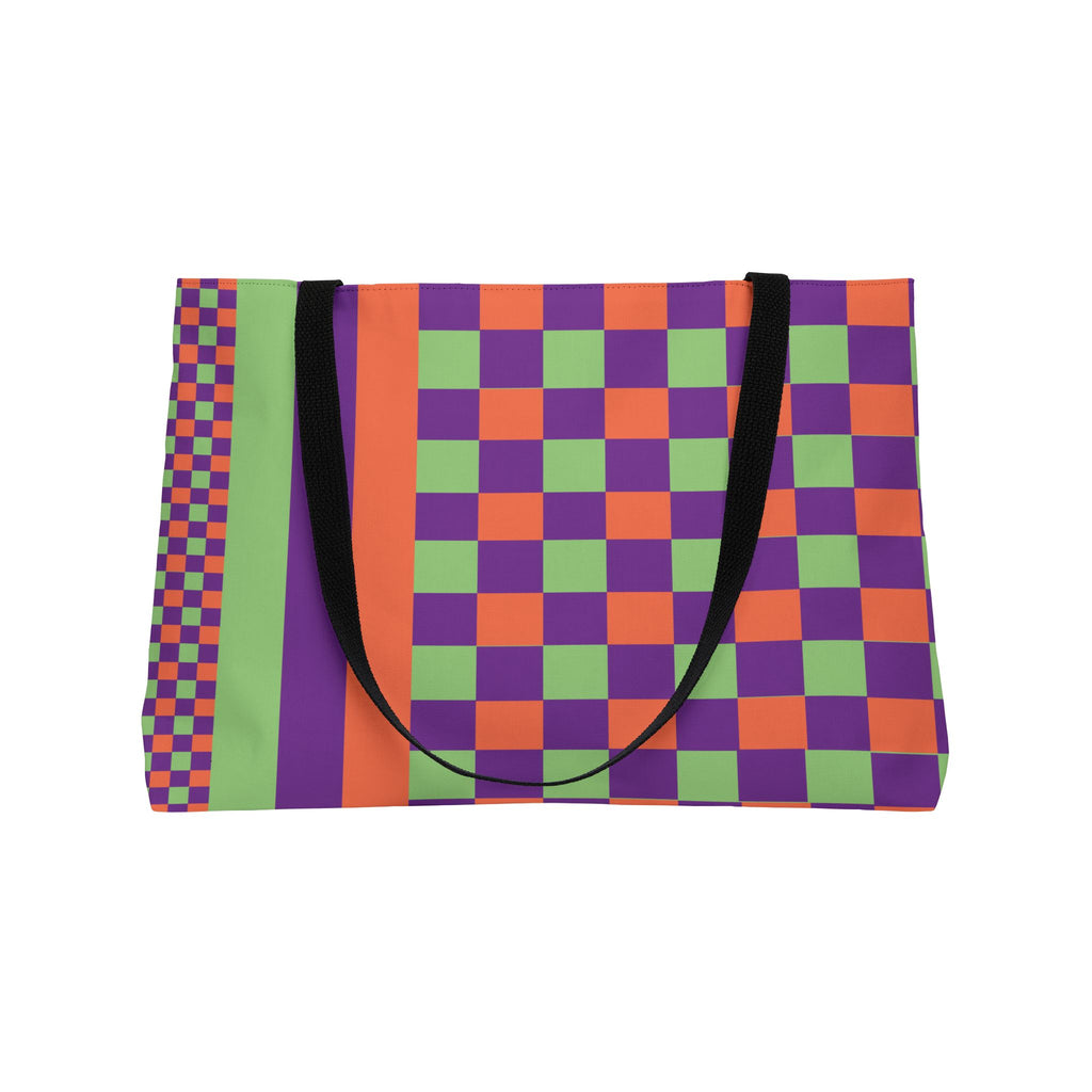 Colorblock Tote Bag
