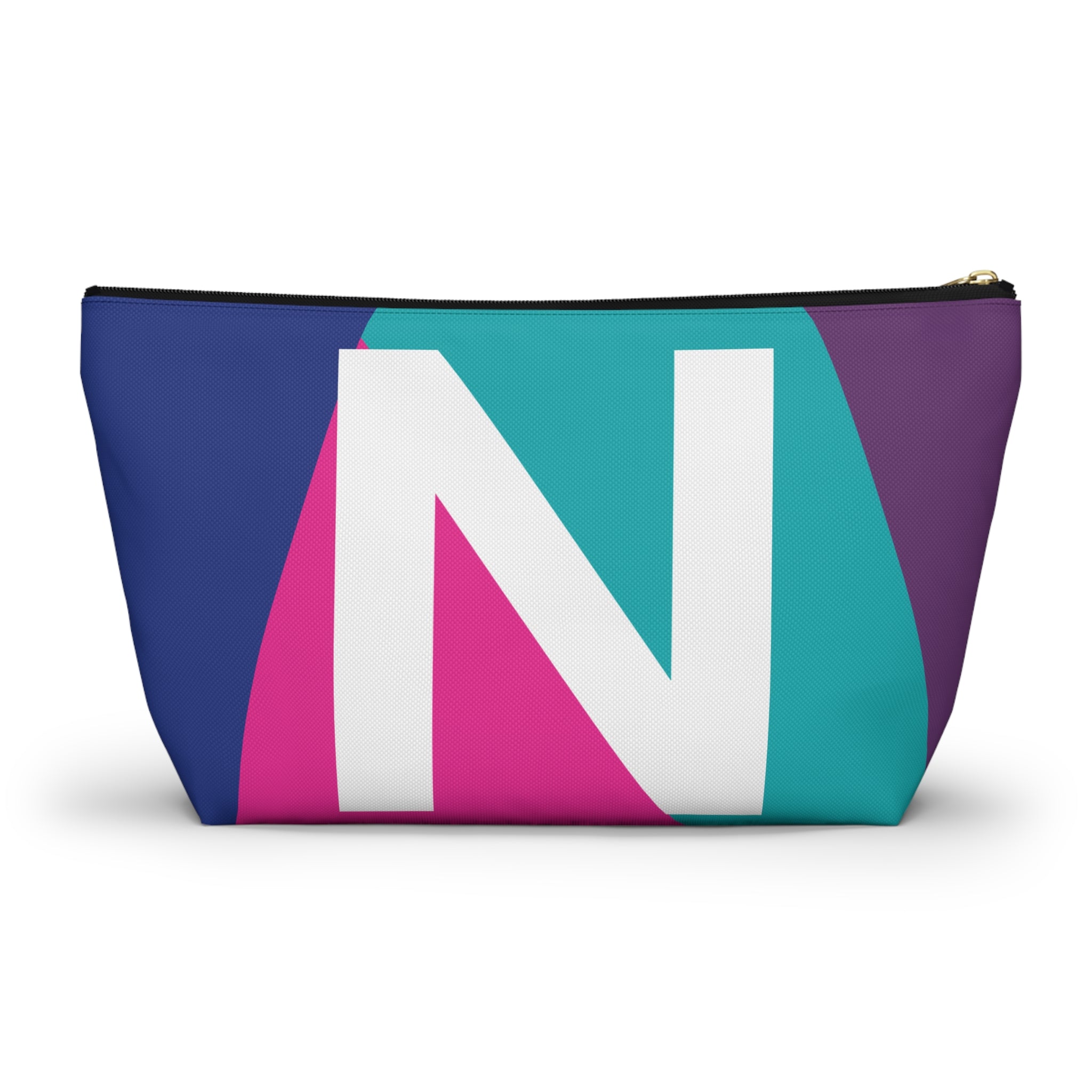 Colorblock Accessory Pouch — Monogram N T-Bottom Cosmetic Bag