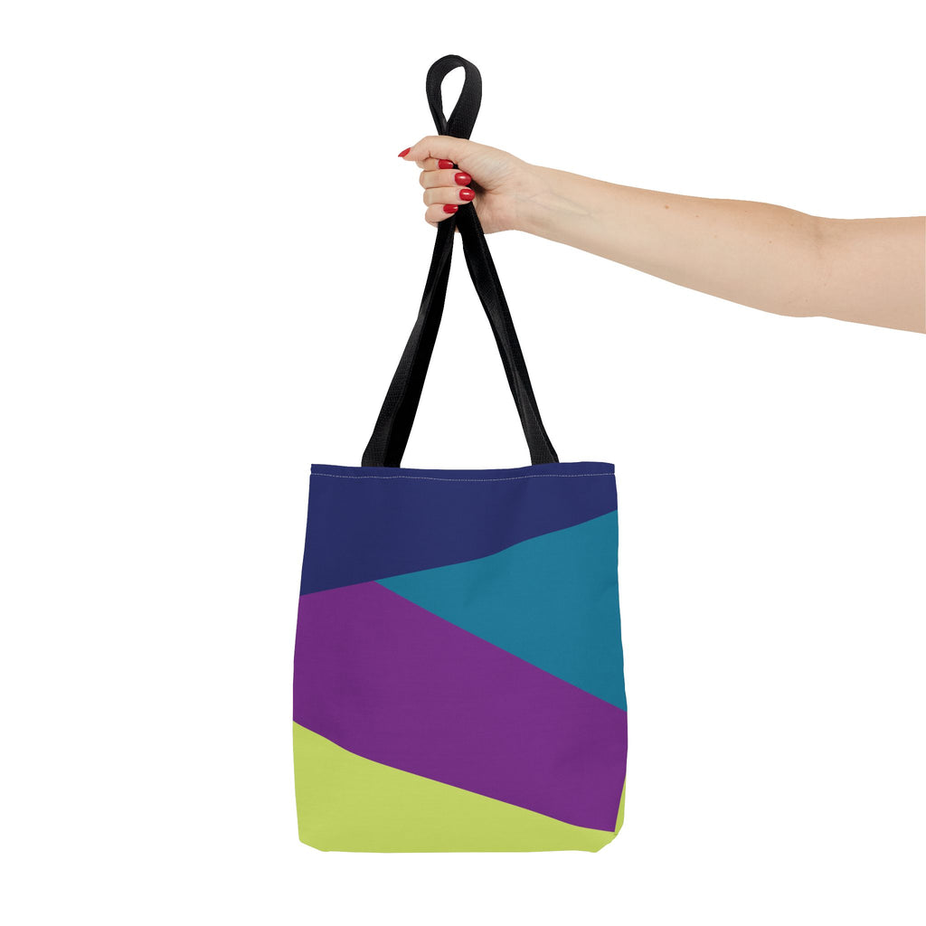 Colorblock Tote Bag