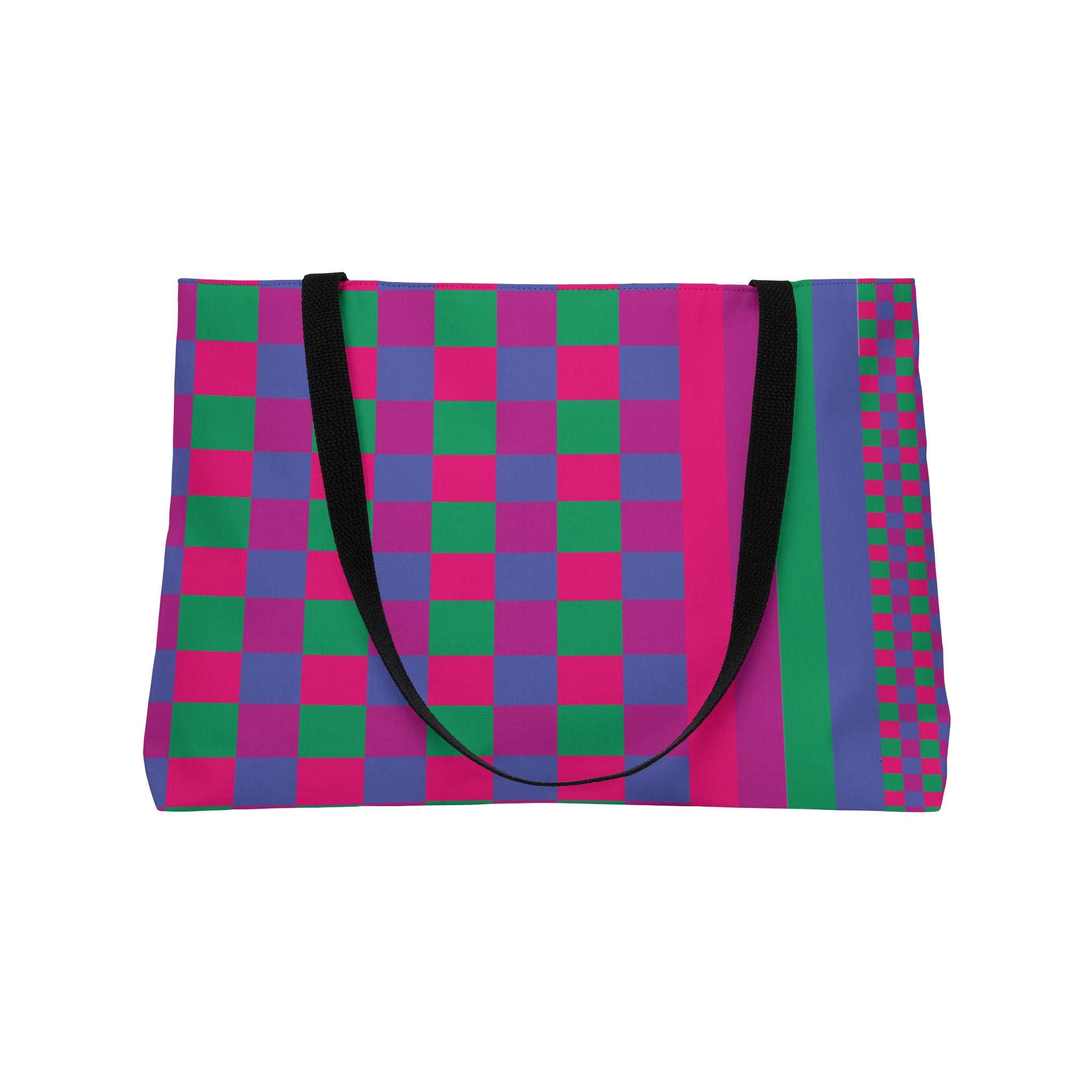 Colorblock Tote Bag