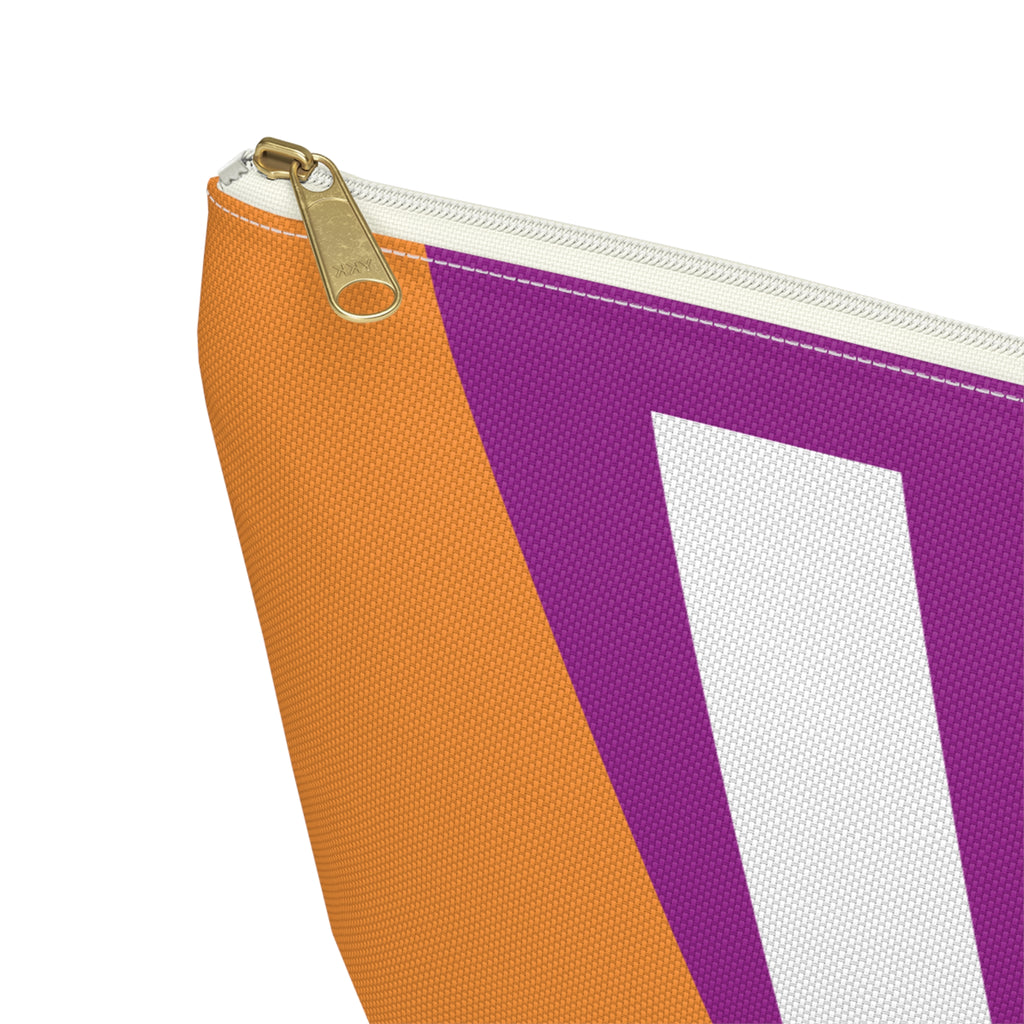 Colorblock Accessory Pouch — Monogram V T-Bottom Cosmetic Bag