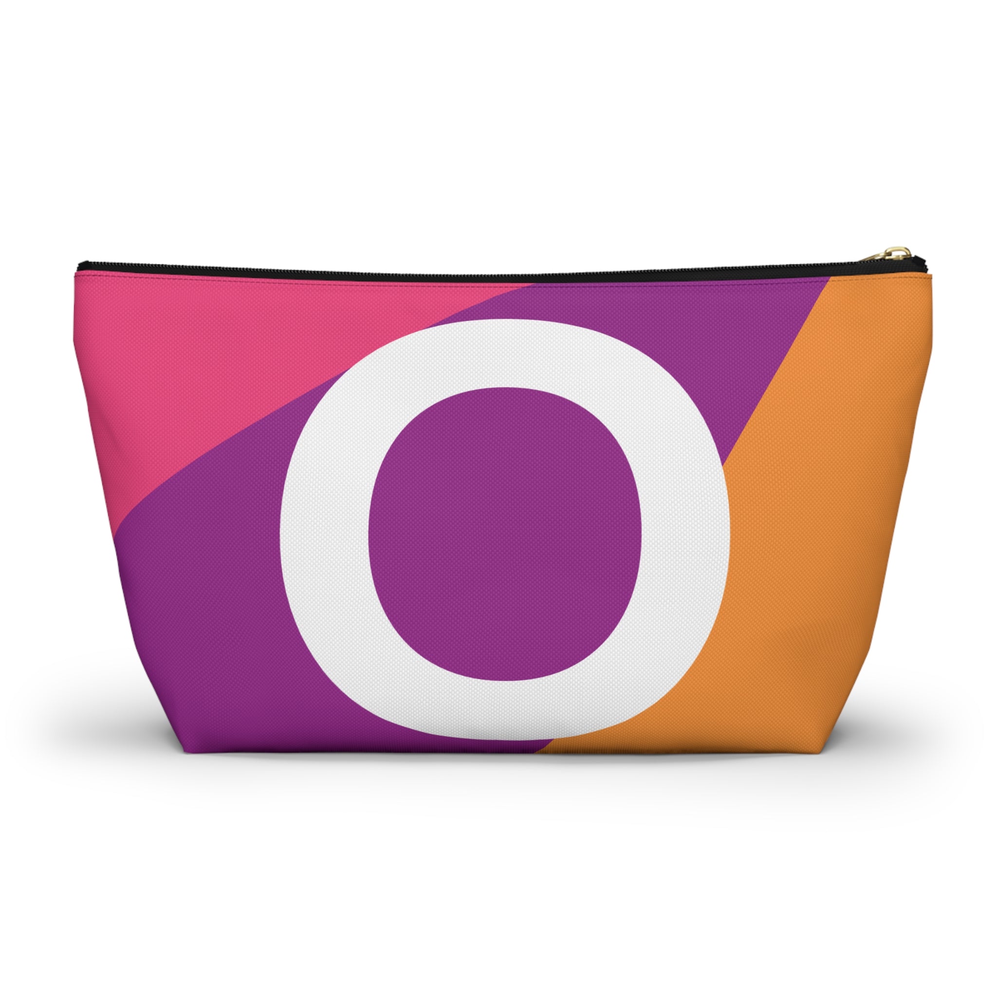 Colorblock Accessory Pouch — Monogram O T-Bottom Cosmetic Bag