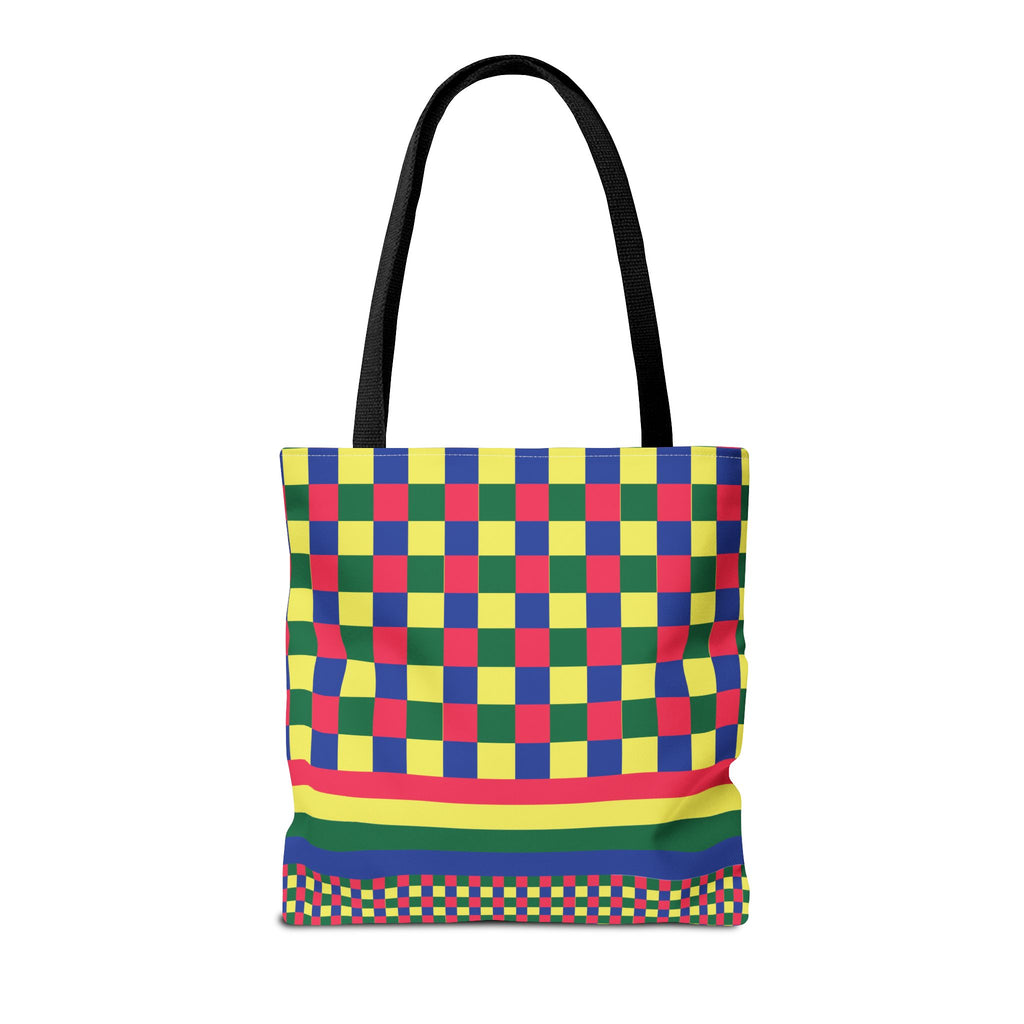 Colorblock Tote Bag
