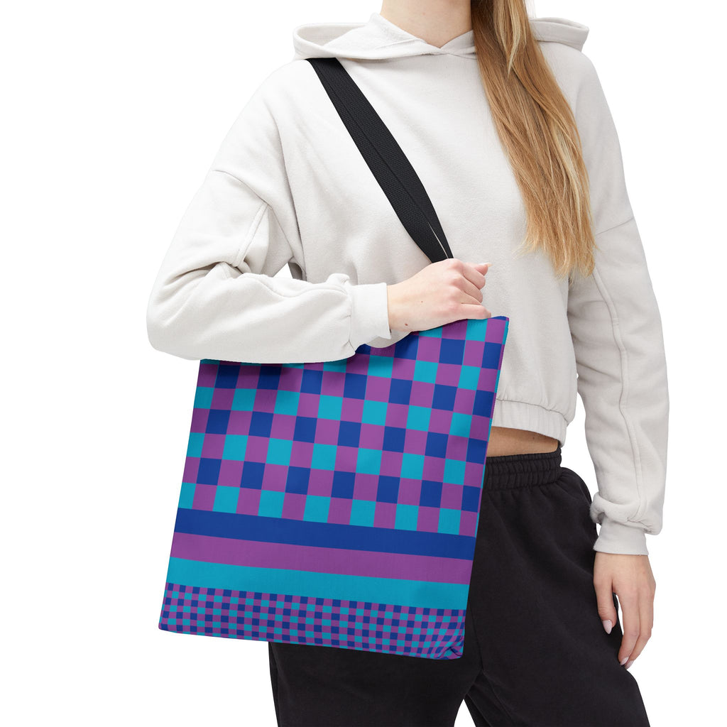 Colorblock Tote Bag