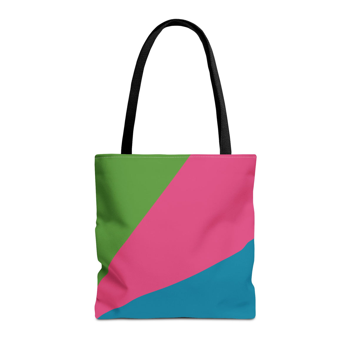 Colorblock Tote Bag