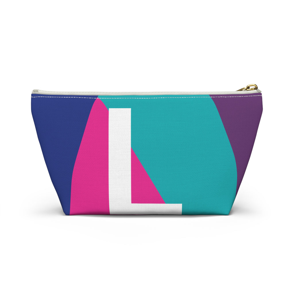 Colorblock Accessory Pouch — Monogram L T-Bottom Cosmetic Bag